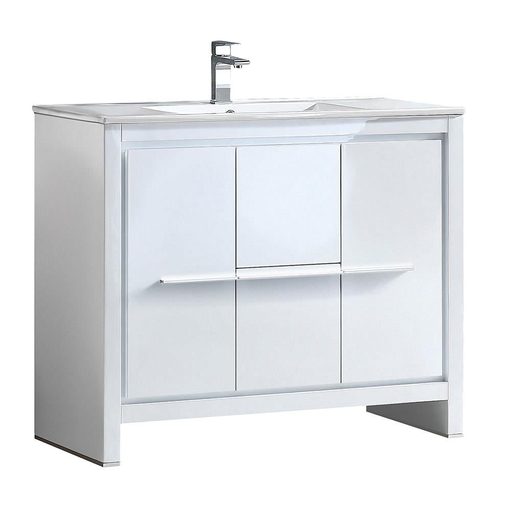 Fresca FCB8140WH-I Bath-Vanity-Combo - View #2