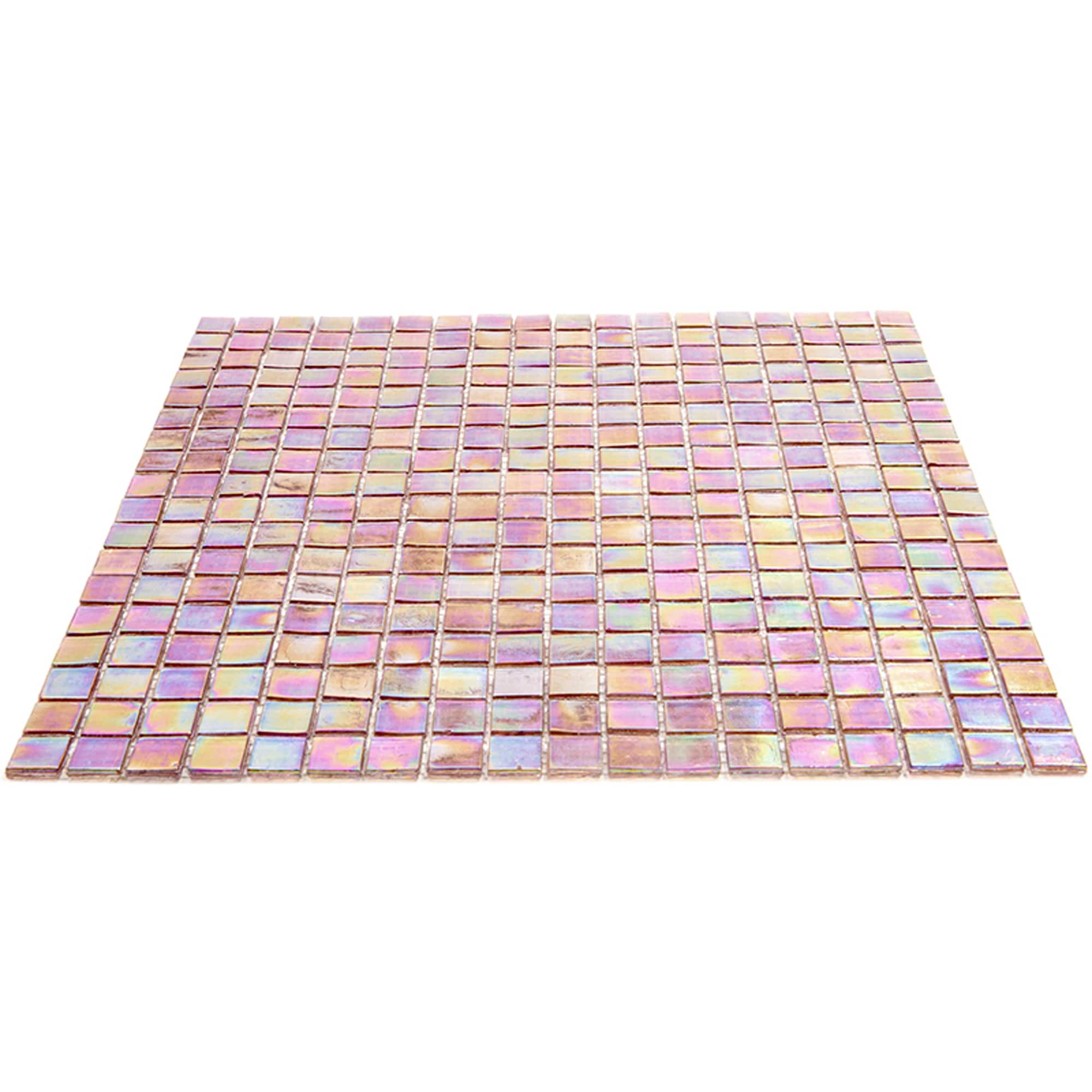 Apollo Tile Skosh China Pink 11-1/2-in x 11-1/2-in Glossy Glass Uniform Squares Floor and Wall Tile (18.69-sq. ft/ Carton)
