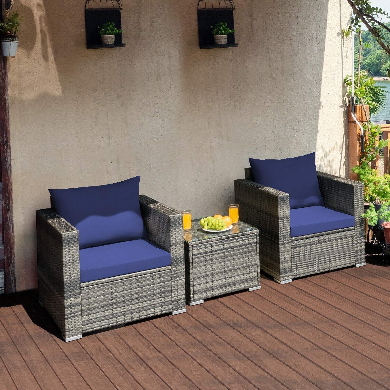 Slickblue D-CO-+YN03566WH Patio-Conversation-Sets - View #6