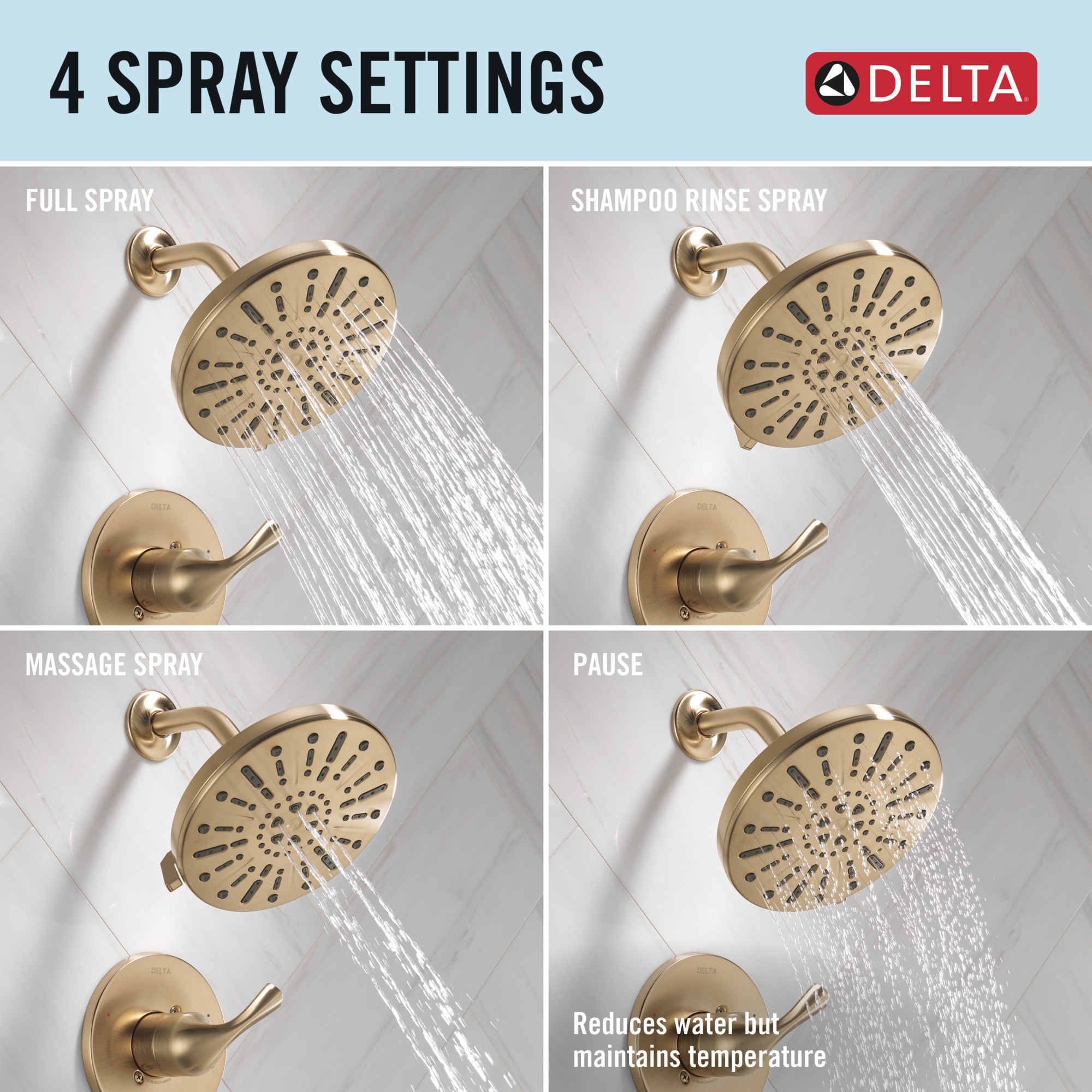 Delta 144847-CZ Tub-Shower-Faucets - View #8