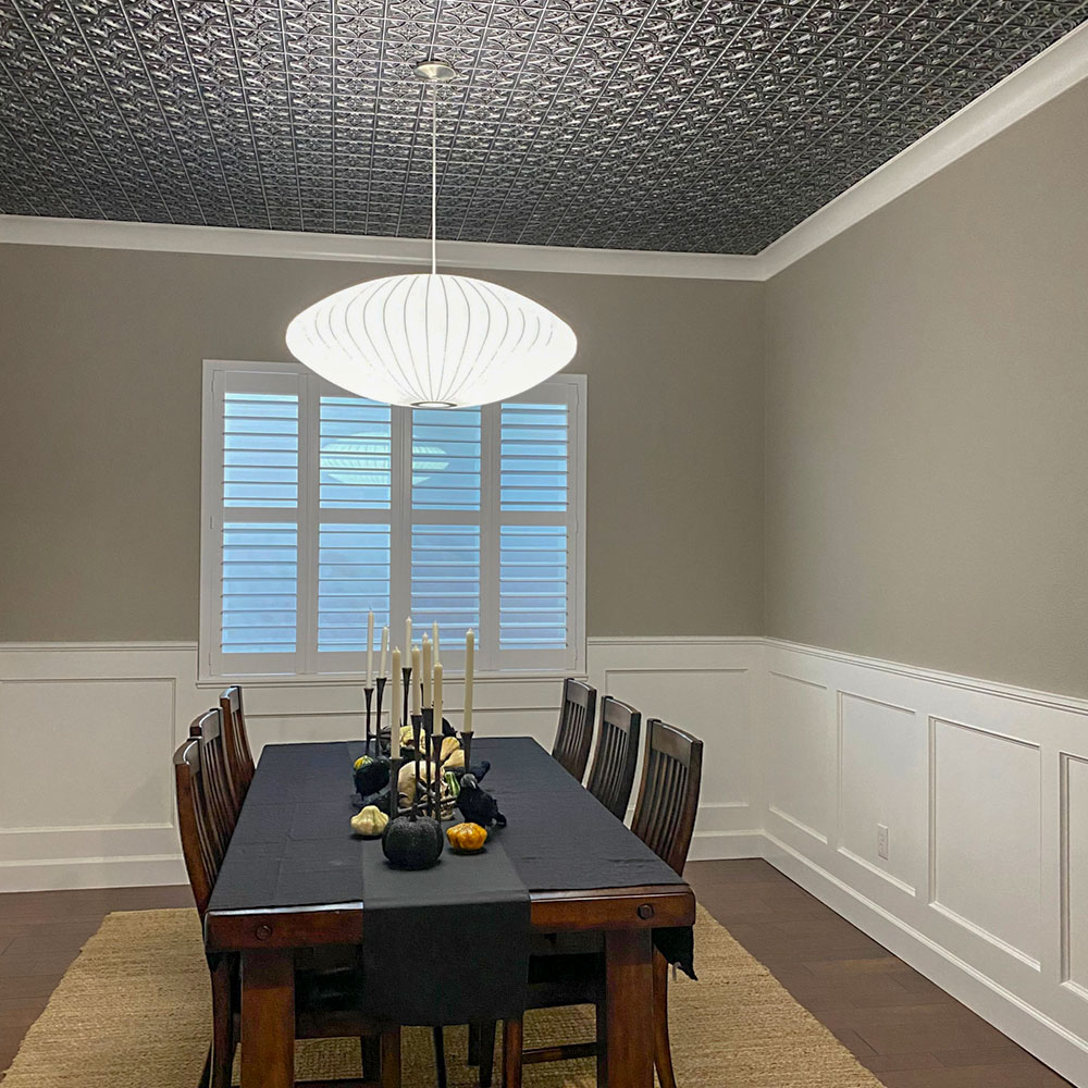 From Plain to Beautiful in Hours 150AG-24X24-10 Ceiling-Tile - View #5