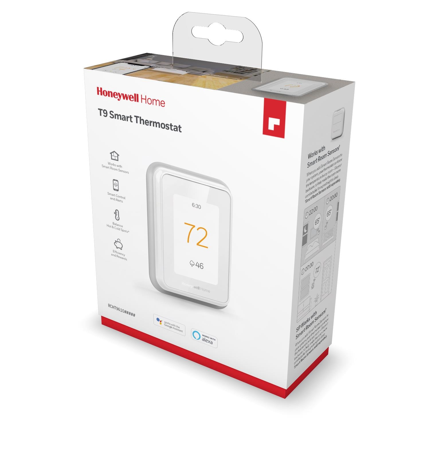 Honeywell Home T9 Wifi Thermostat with Smart Sensor