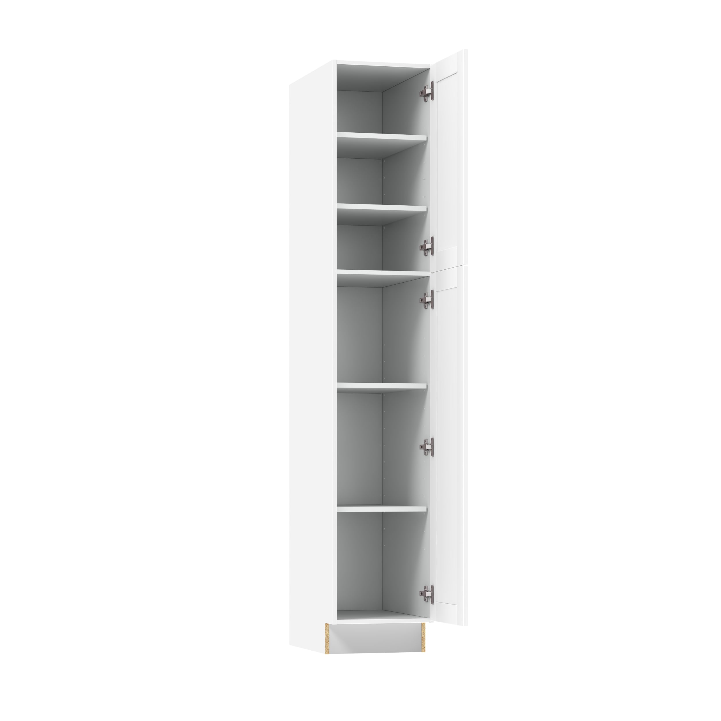 Hugo&Borg Canora 15-in W x 84-in H x 24.75-in D Canora White Door ...