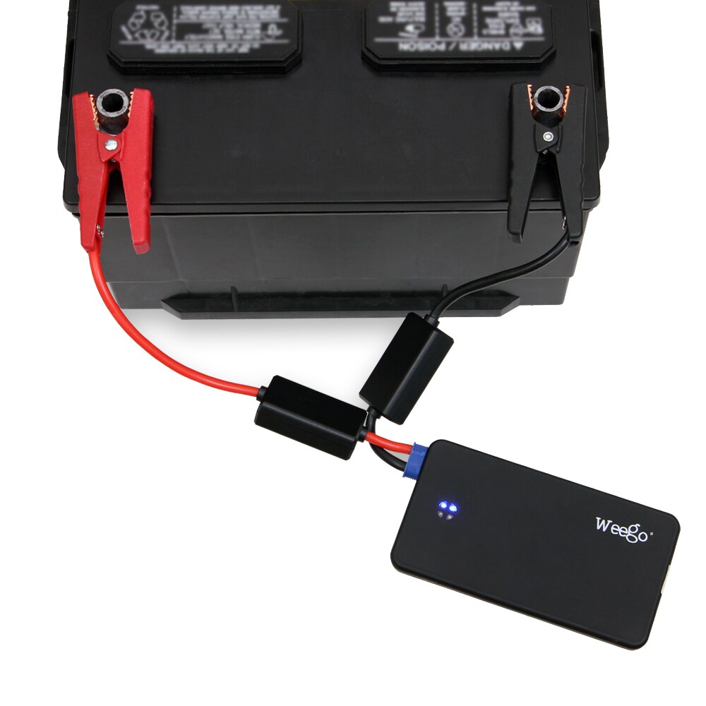 Weego 300-Amp 12-Volt Portable Car Battery Jump Starter at Lowes.com