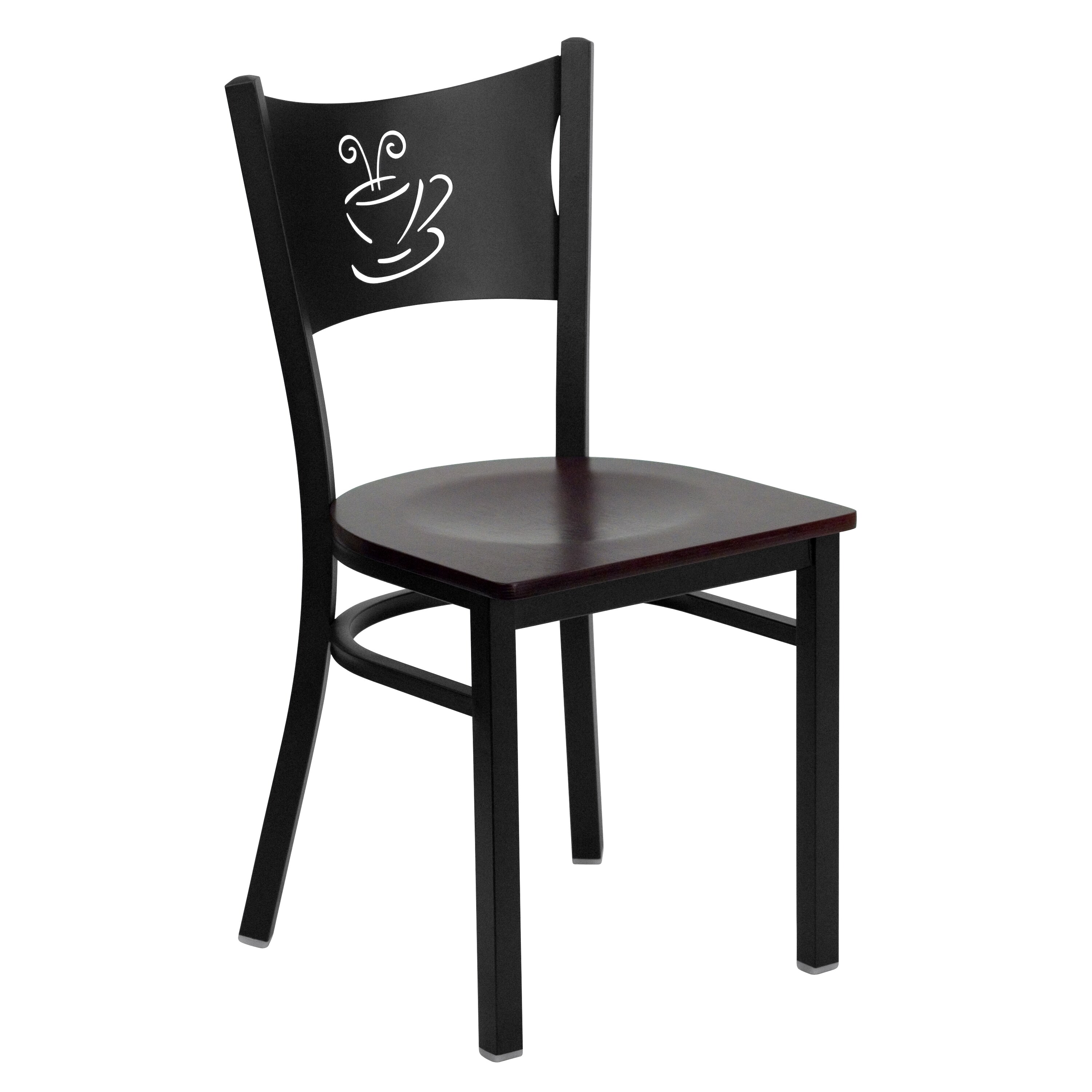 Flash Furniture 847254016124 Traditional Dining Side Chair (Metal Frame)