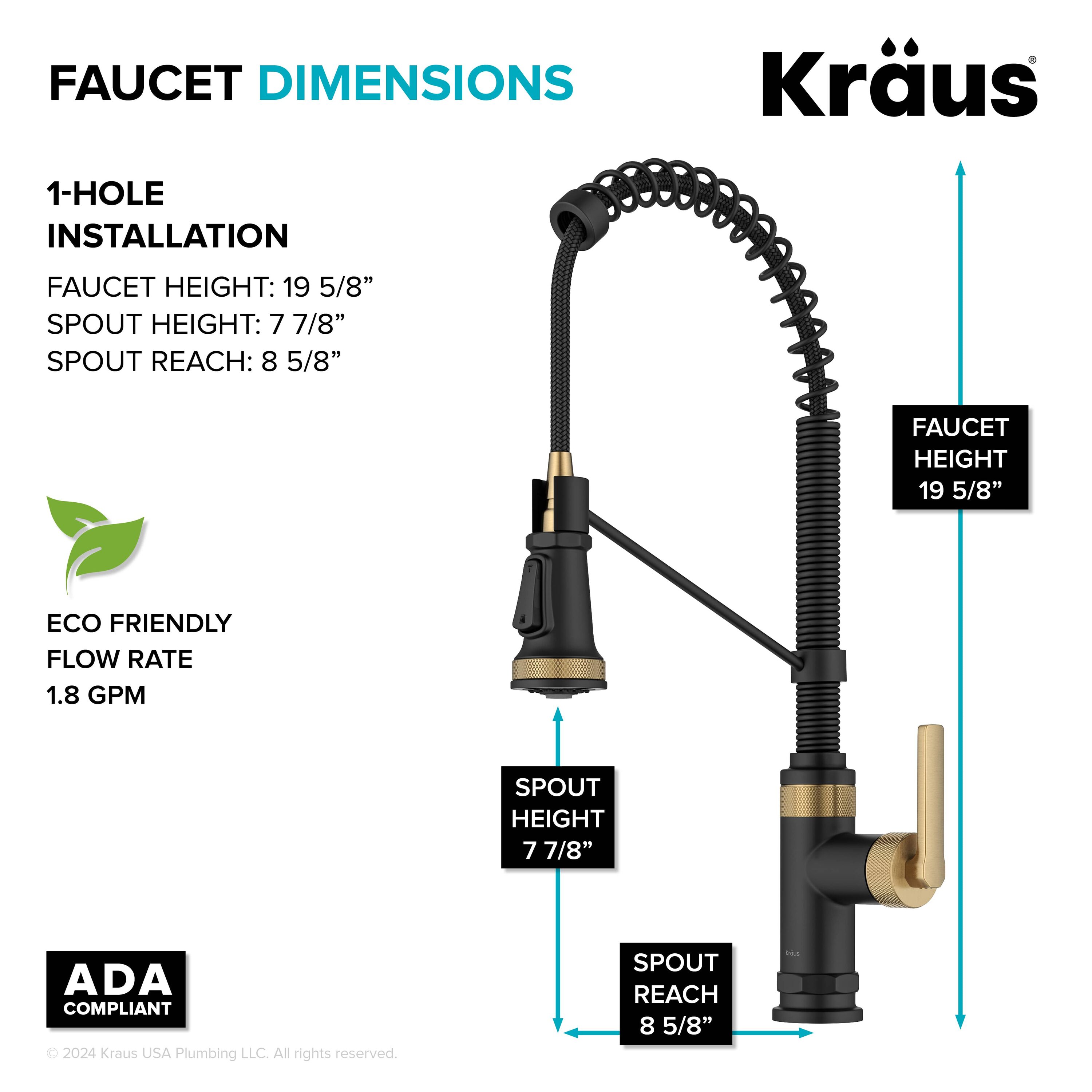 Kraus KPF-4110BBMB Kitchen-Faucets - View #5