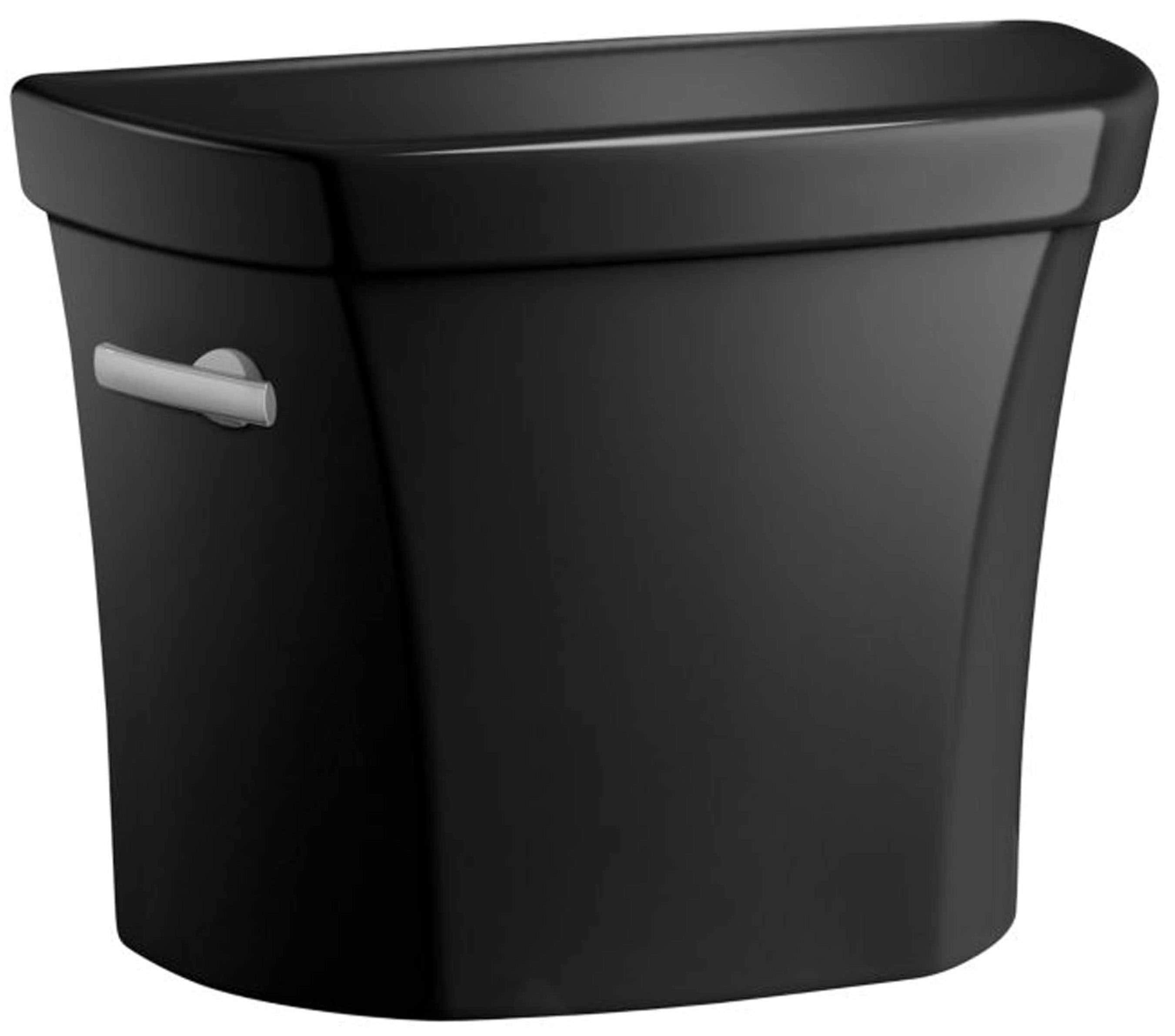 KOHLER 4468-7 Wellworth Black black 1.6 -GPF Single -Flush High Efficiency Toilet Tank