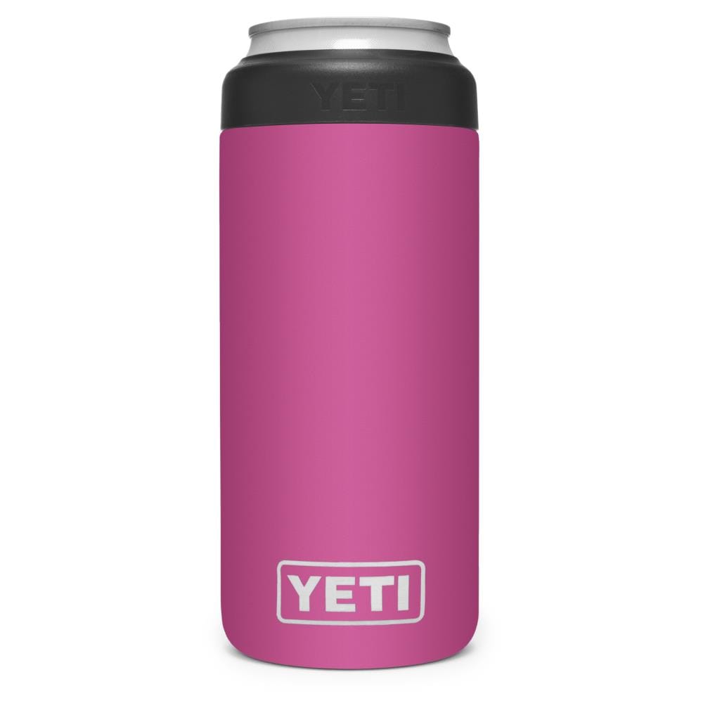 Details about   YETI Rambler 12 oz Colster Slim Can Insulator Ice Pink NEW