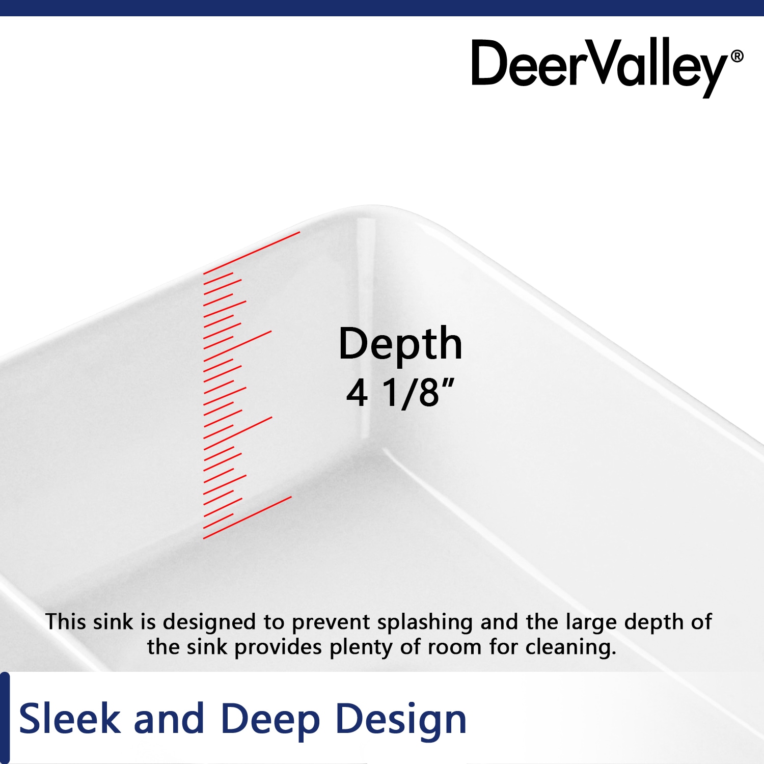 DeerValley DV-1V0048 Bath-Sink - View #4