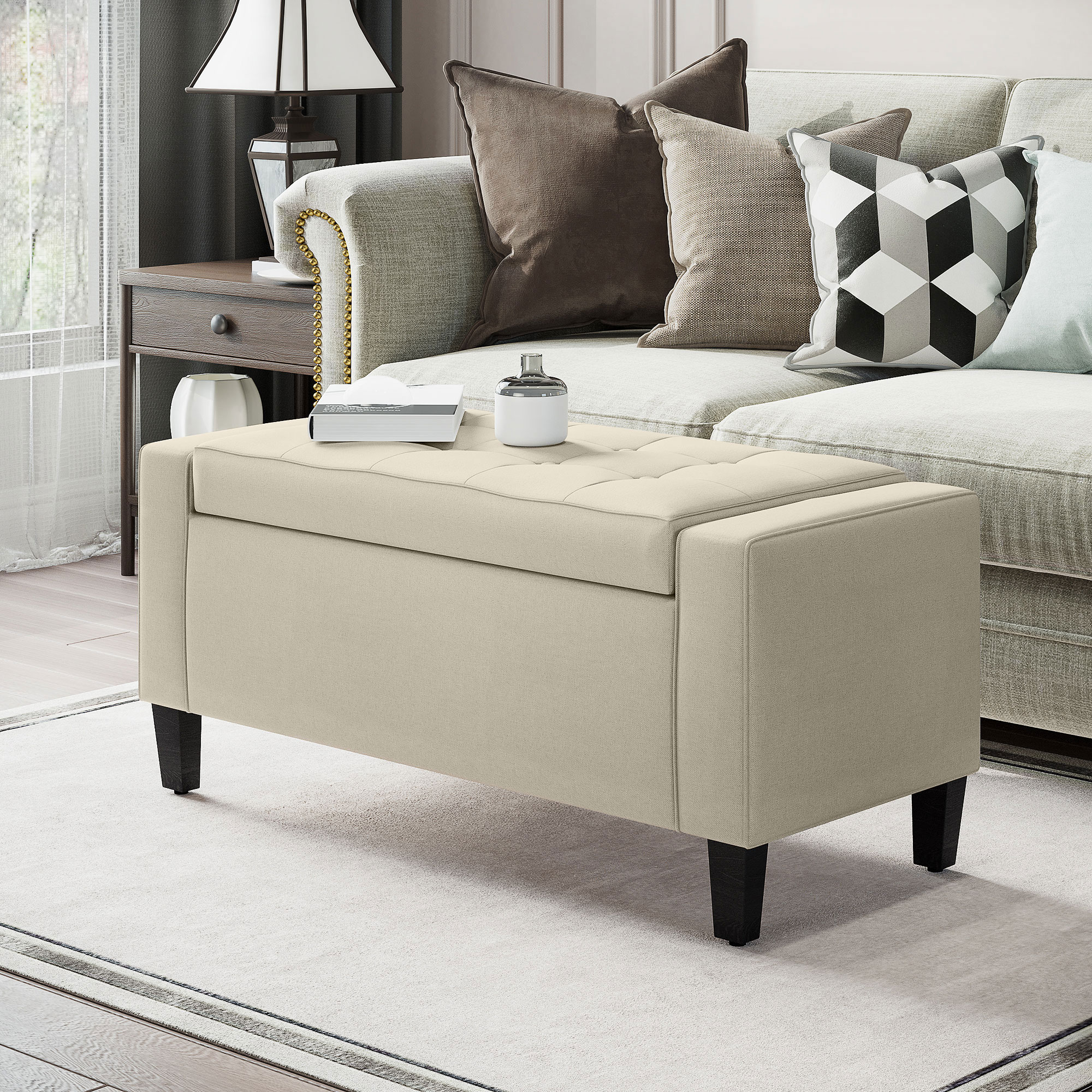 HomCom 838-022V80CW bench - View #2