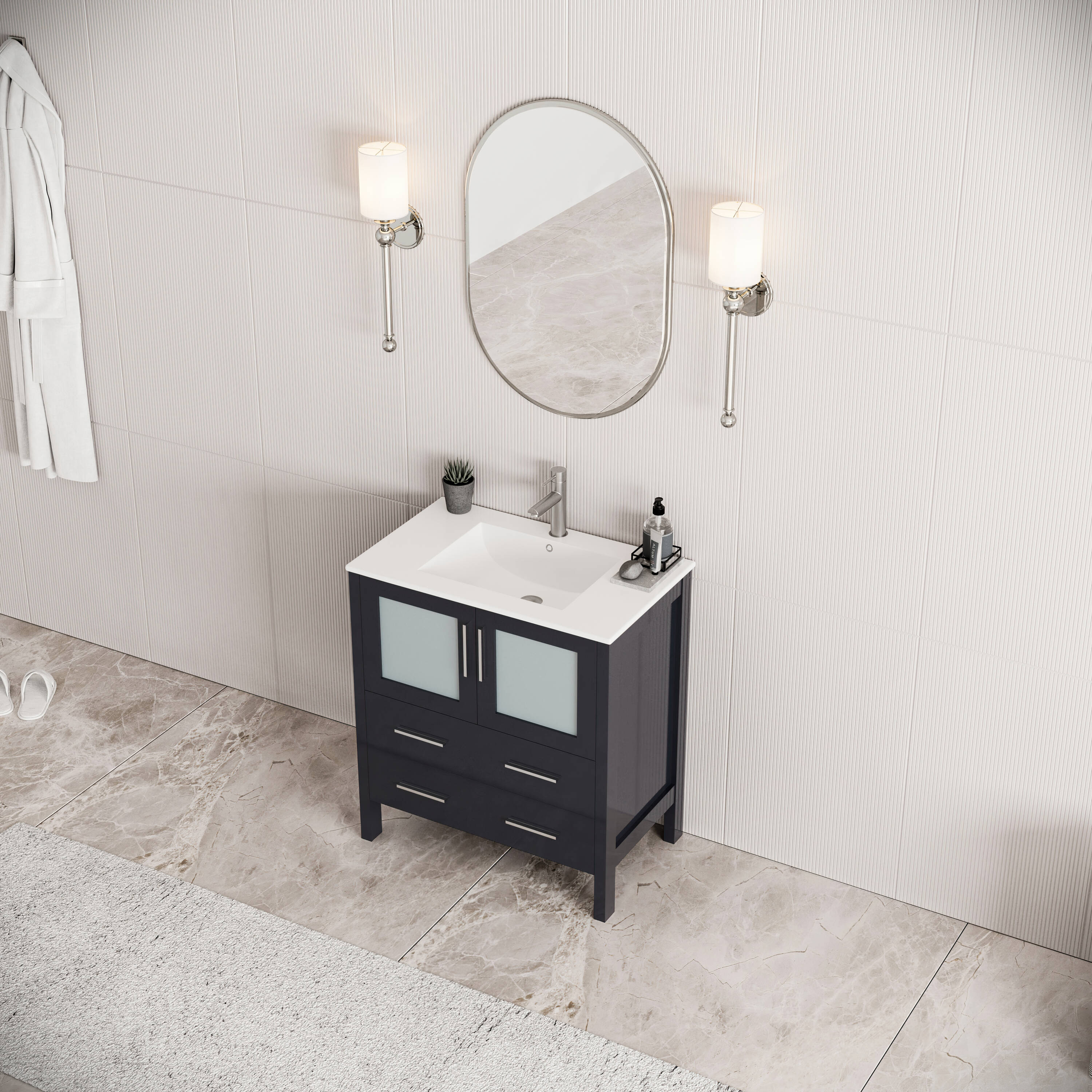 Fresca FCB6230ES-I Bath-Vanity-Combo - View #4
