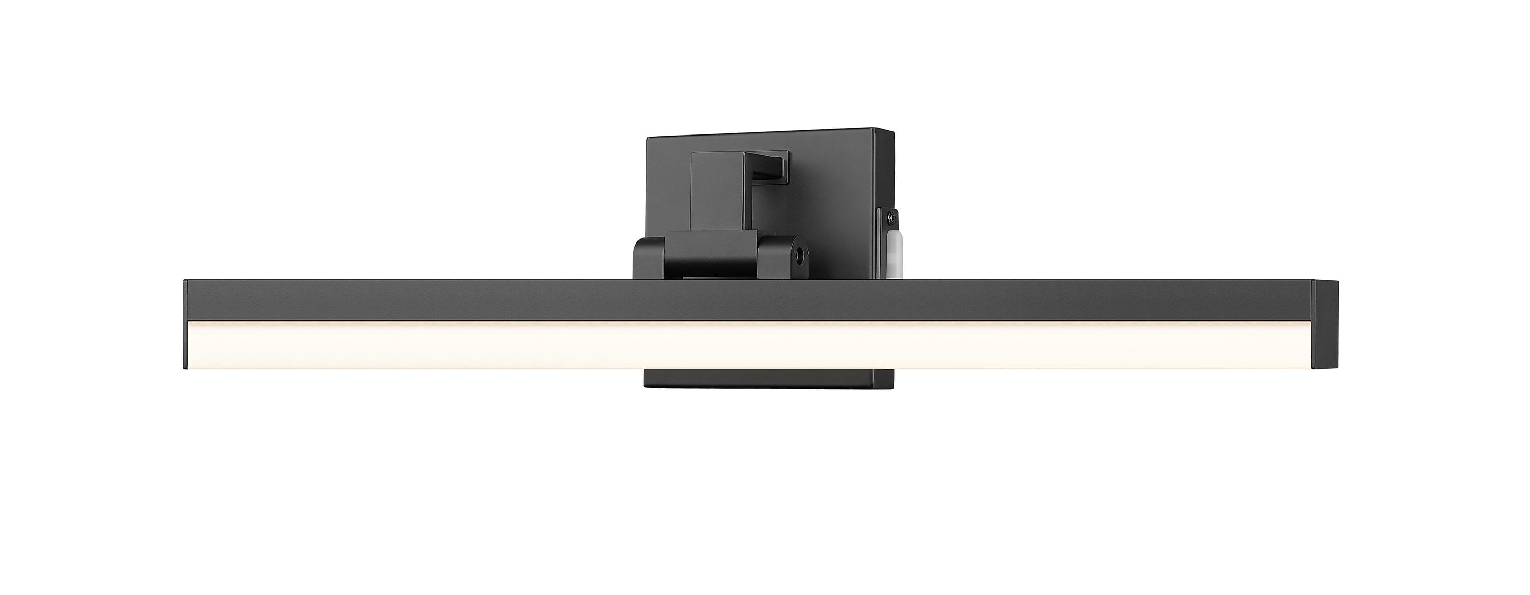 Z-Lite 1009-25W-MB-LED Liam 25-in 1 -Light Matte Black Integrated LED Modern/contemporary Vanity light