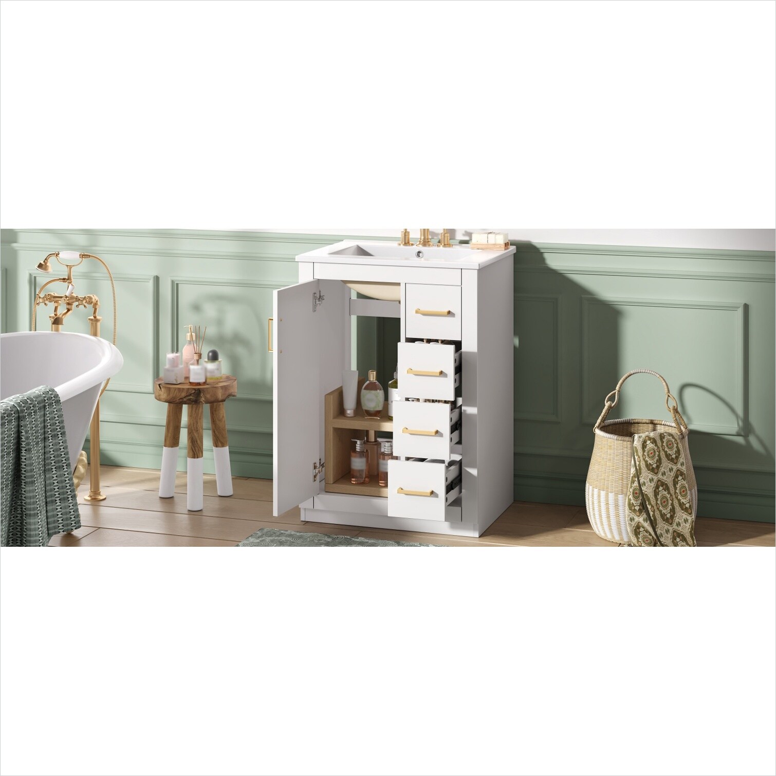 SunJet N75SNR0D0IYL Bath-Vanity-Combo - View #12