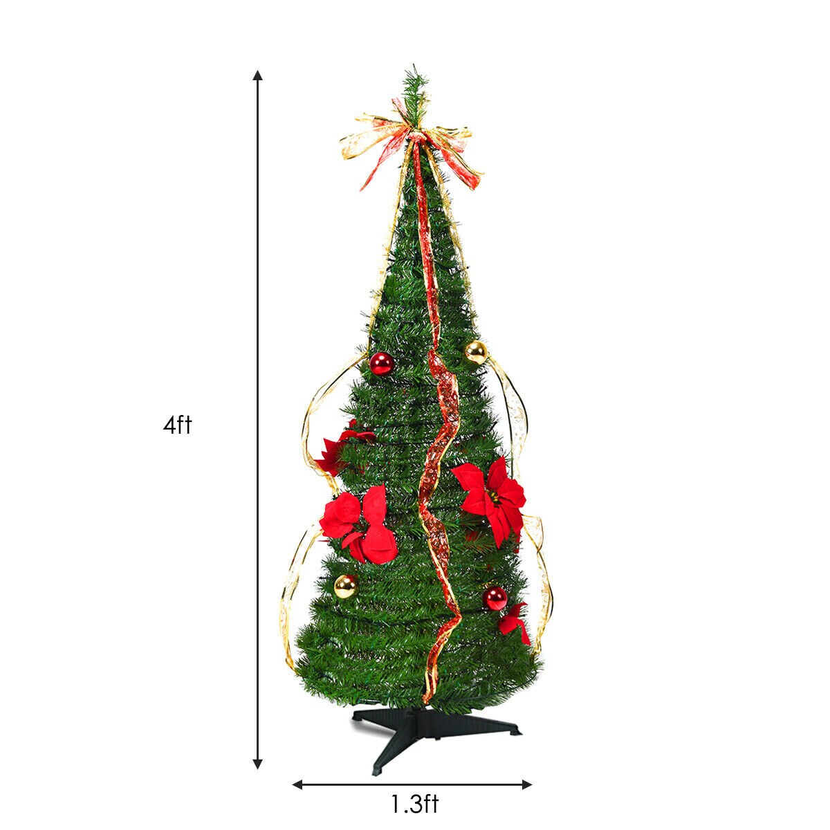 WELLFOR CM-HWY-22049 Artificial-Christmas-Trees - View #3
