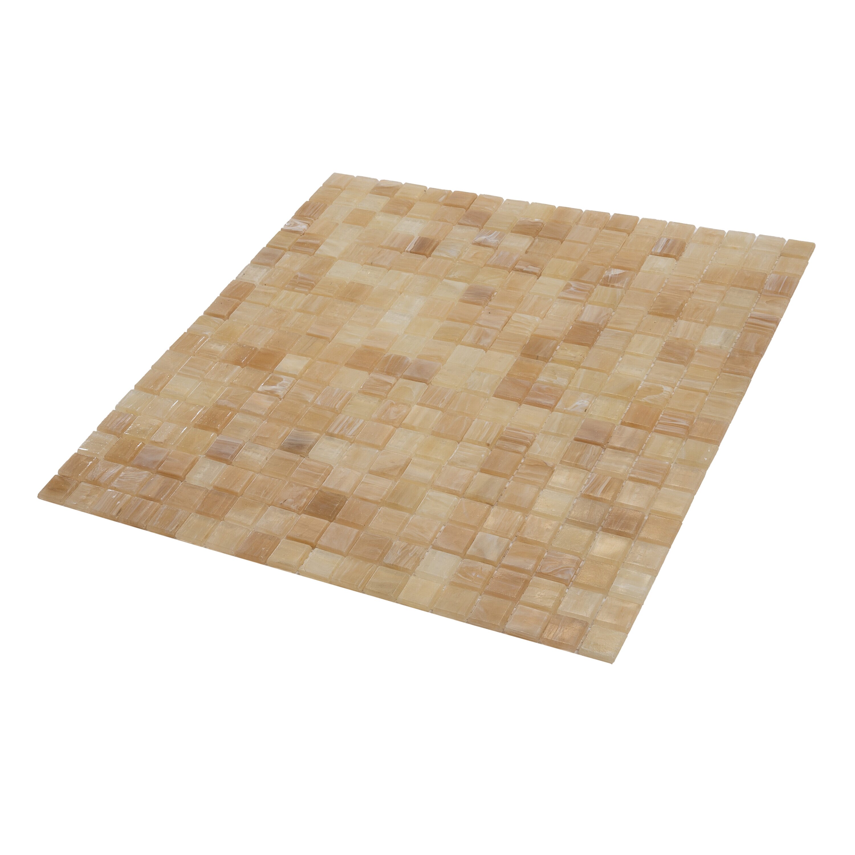 Cream Beige Glass Mosaic Wall and Floor Tile