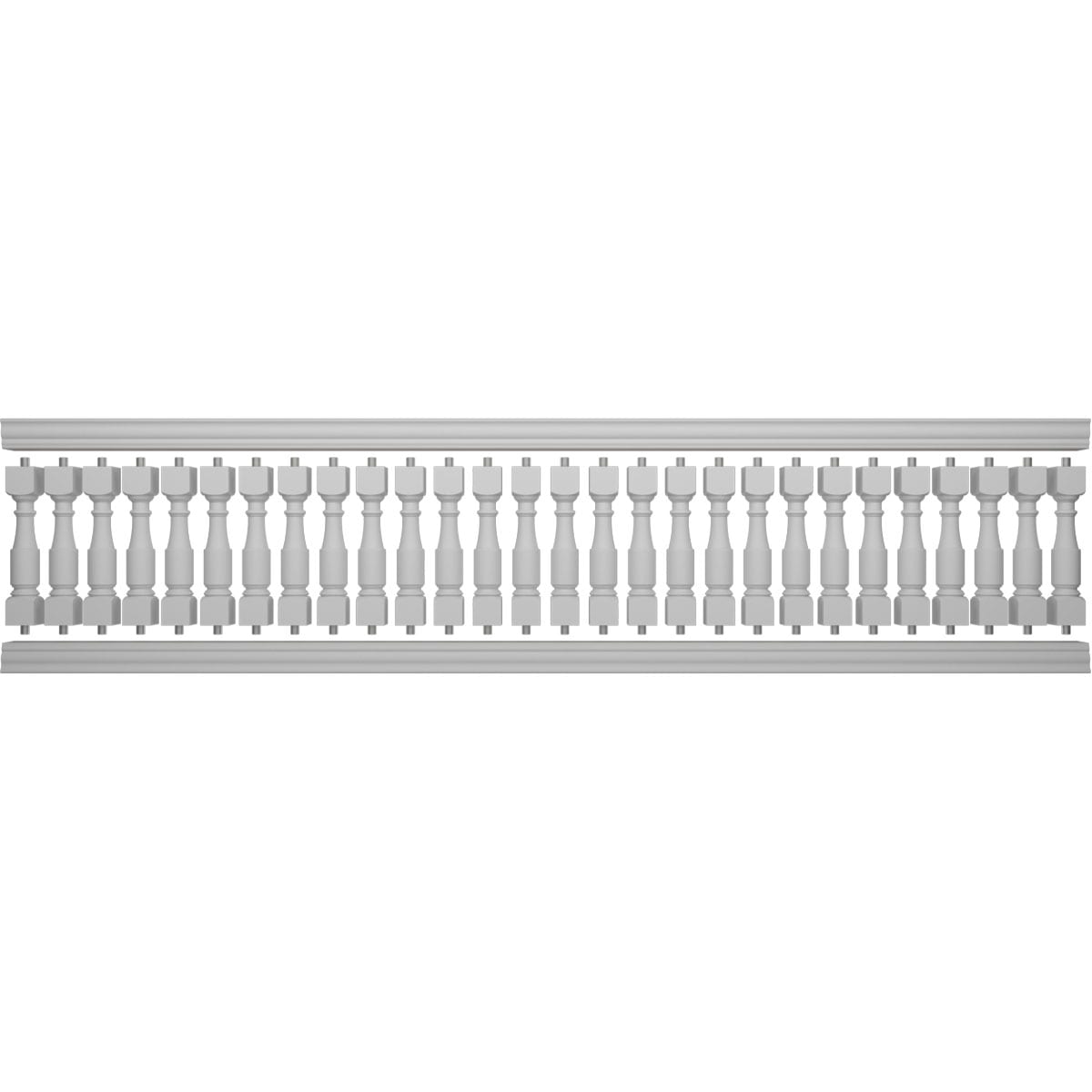 Ekena Millwork BALK42X192HMA railings - View #5