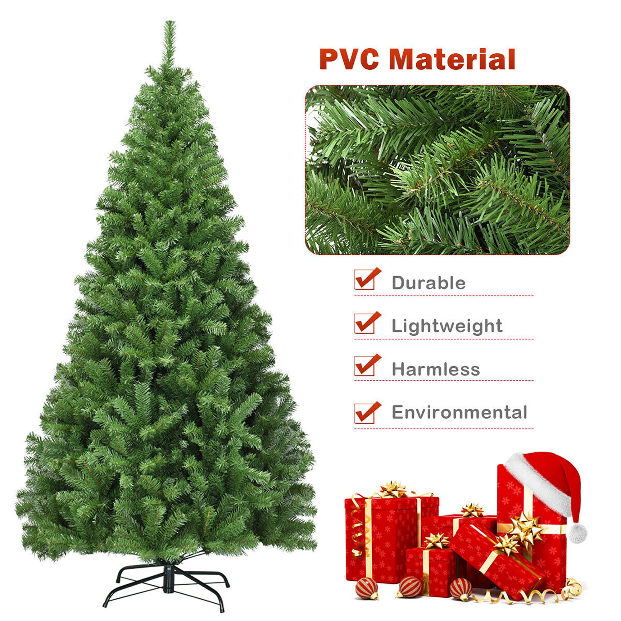 Forclover ALHY-220CM Artificial-Christmas-Trees - View #6