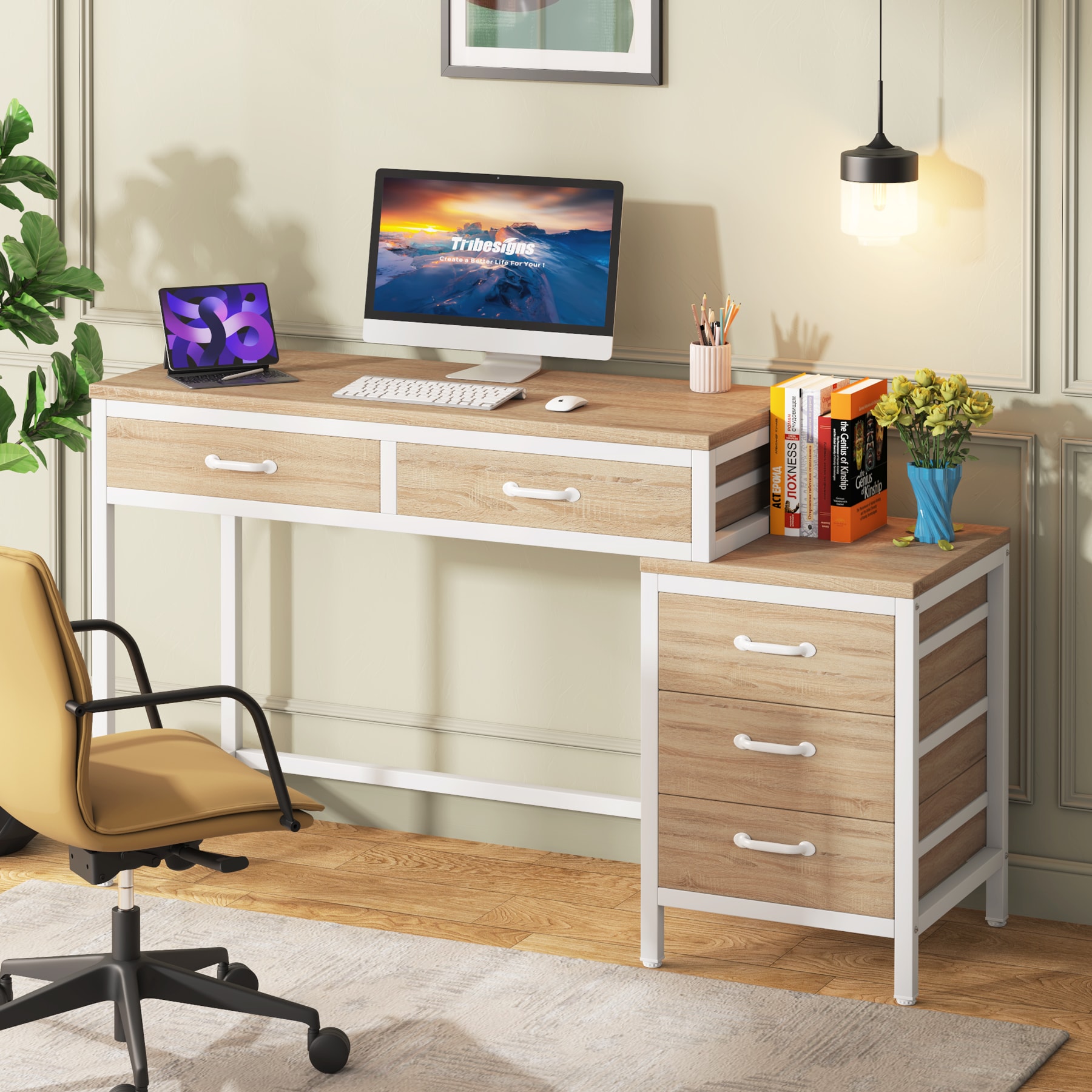 Fnova LWTJ-JW0588 Office-Tables - View #2