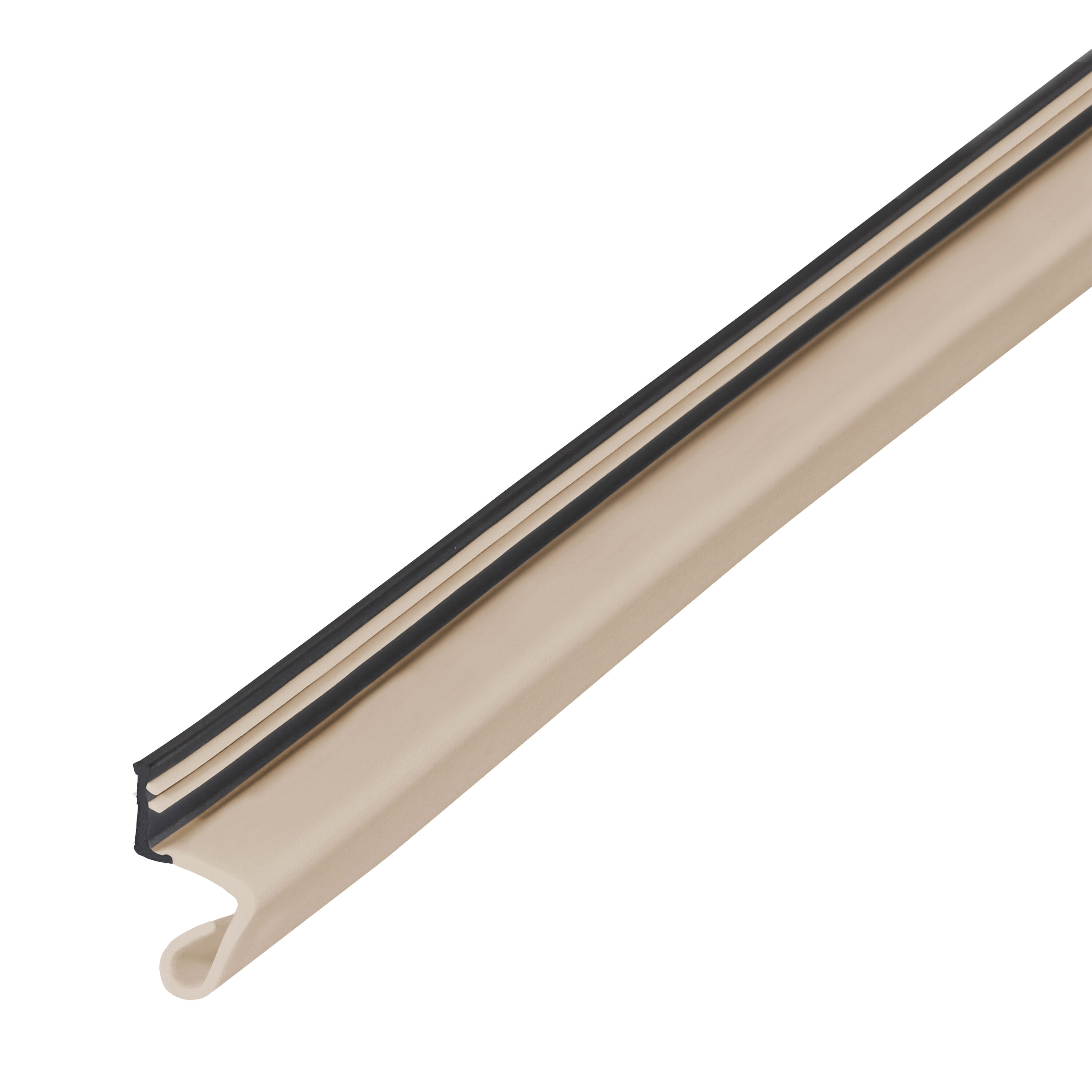M-D 43348 6-3/4-ft x 1-in x 5/8-in Beige Rubber Door Weatherstrip