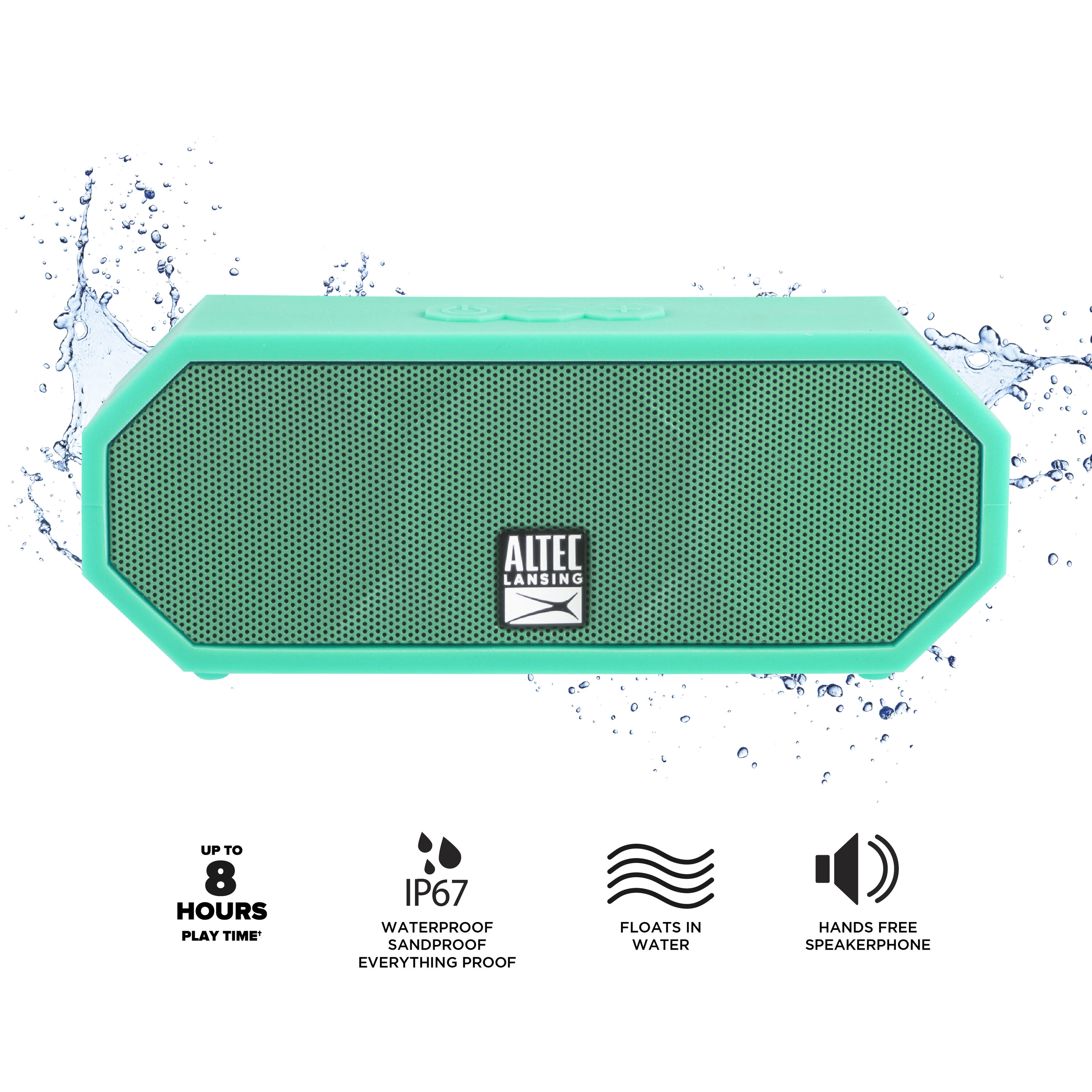 Altec Lansing IMW457-MINT Portable-Speakers - View #2