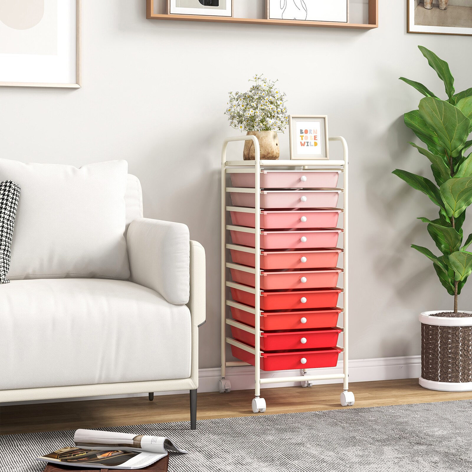 Slickblue D-CO-IP54025WH Office-Carts - View #3