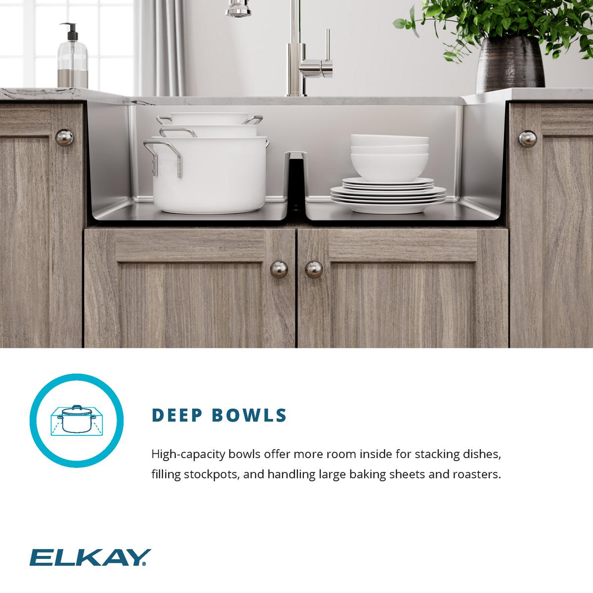 Elkay ECTSRA33229TBG1 Kitchen-Sinks - View #8