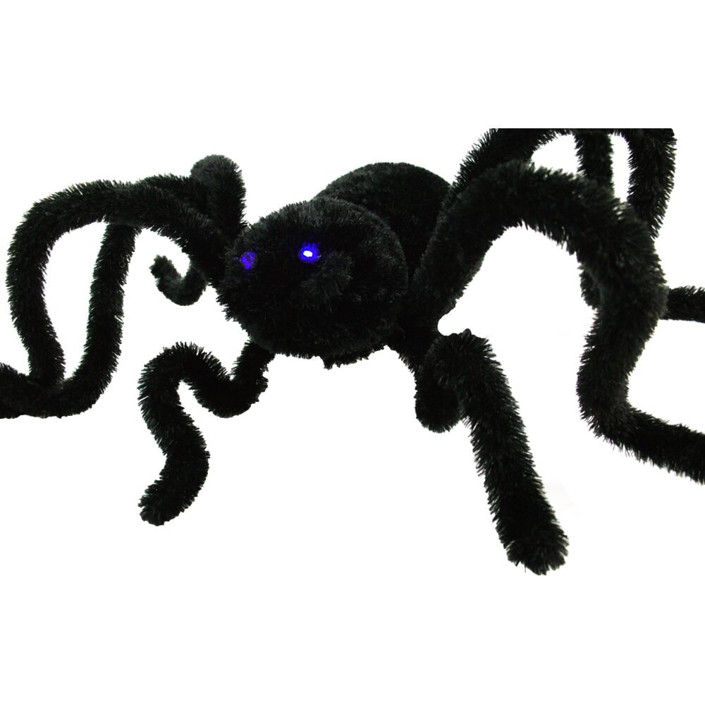 Haunted Hill Farm 1-ft Freestanding Talking Lighted Archina Spider ...