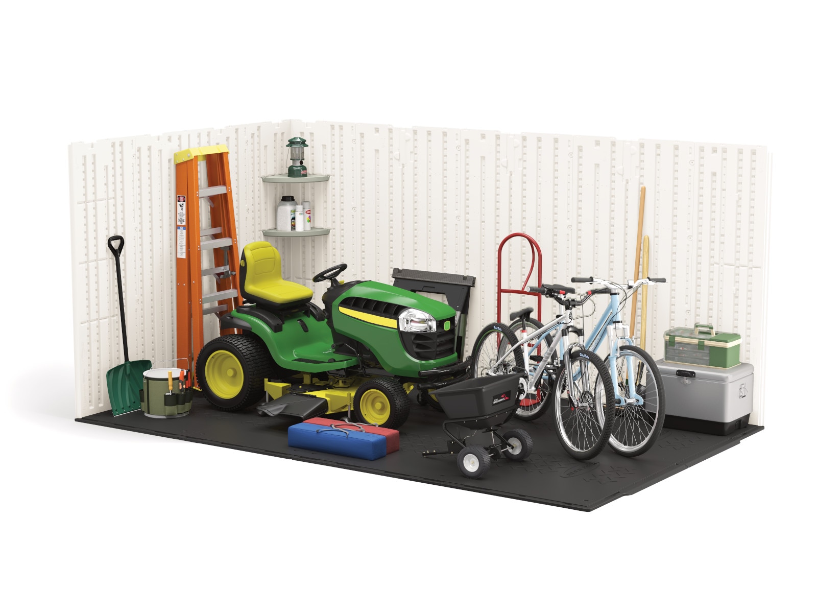 Suncast BMS8125 Vinyl-Resin-Storage-Buildings - View #8