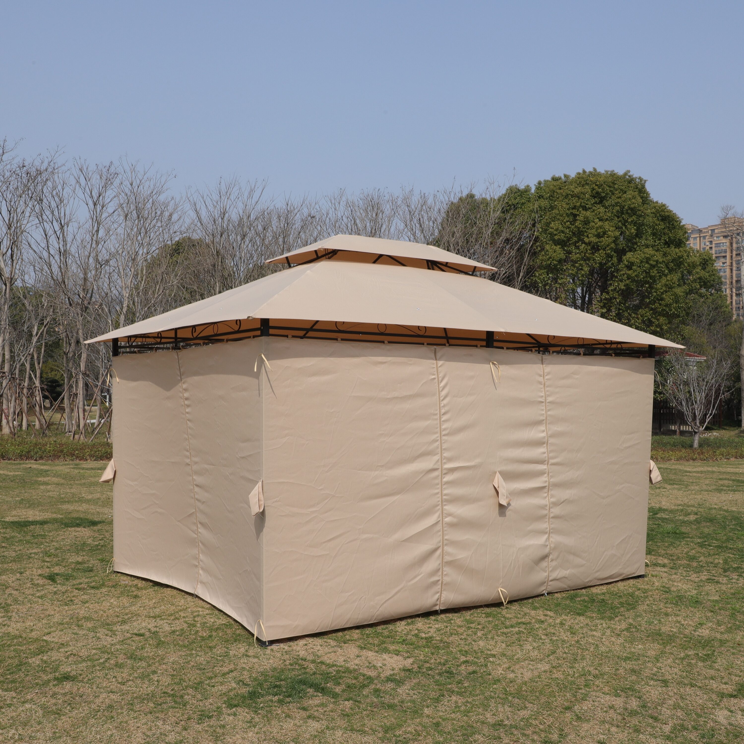 CASAINC CA015G-A Wood-Resin-Gazebos - View #8