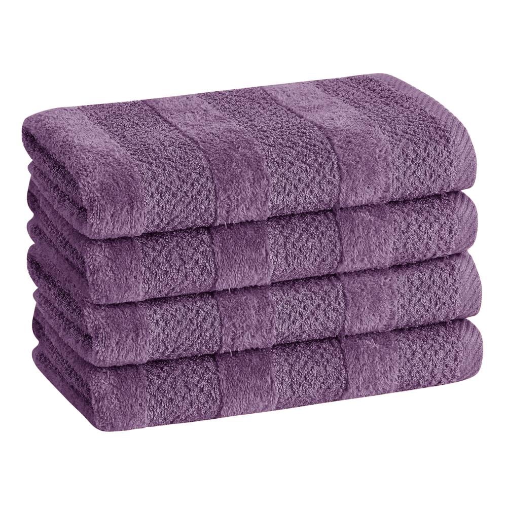 Bliss Egyptian Cotton Luxury Towels, Size: Tub Mat, Purple