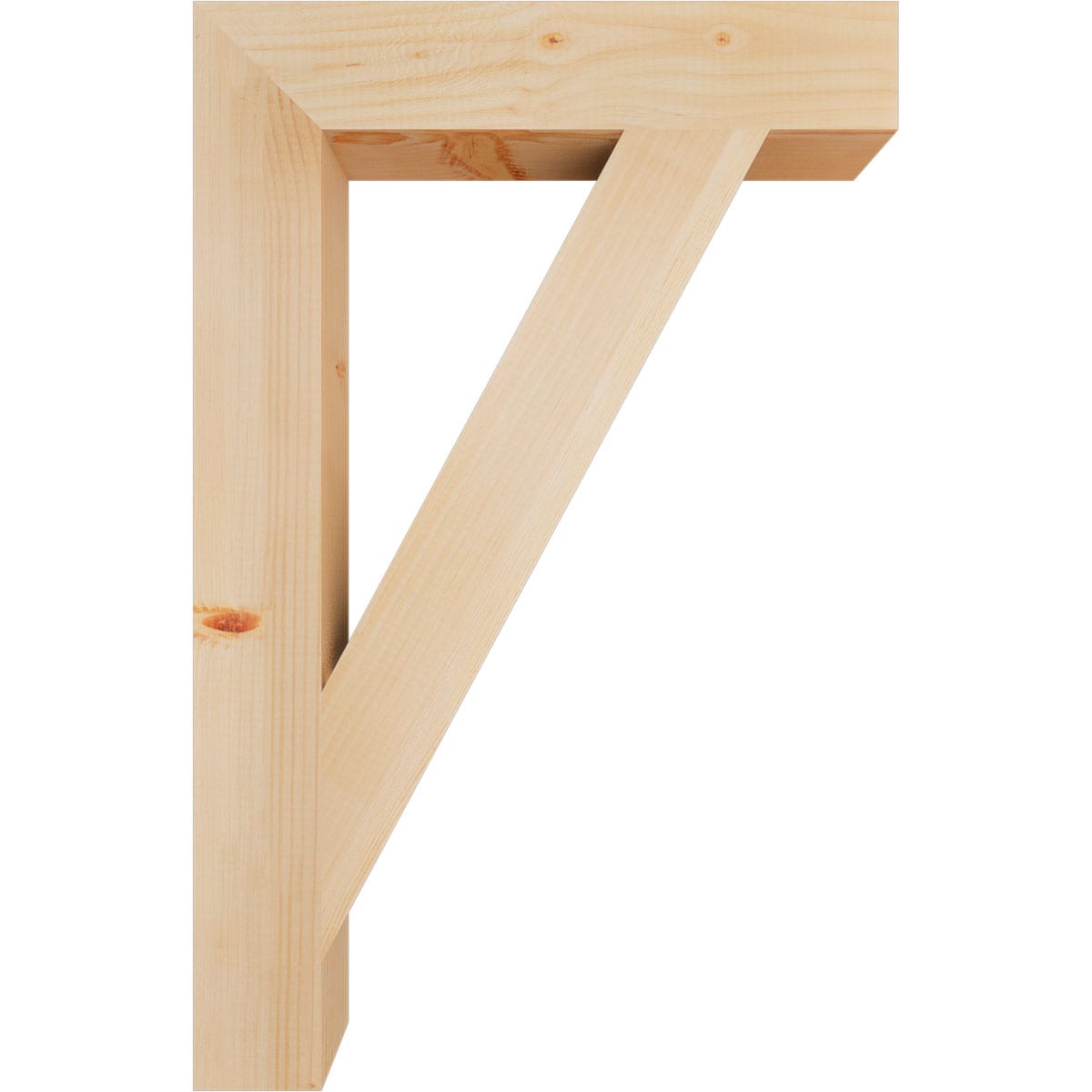 Ekena Millwork BKT04X22X34TRA05SDF Exterior-Brackets-Braces - View #3