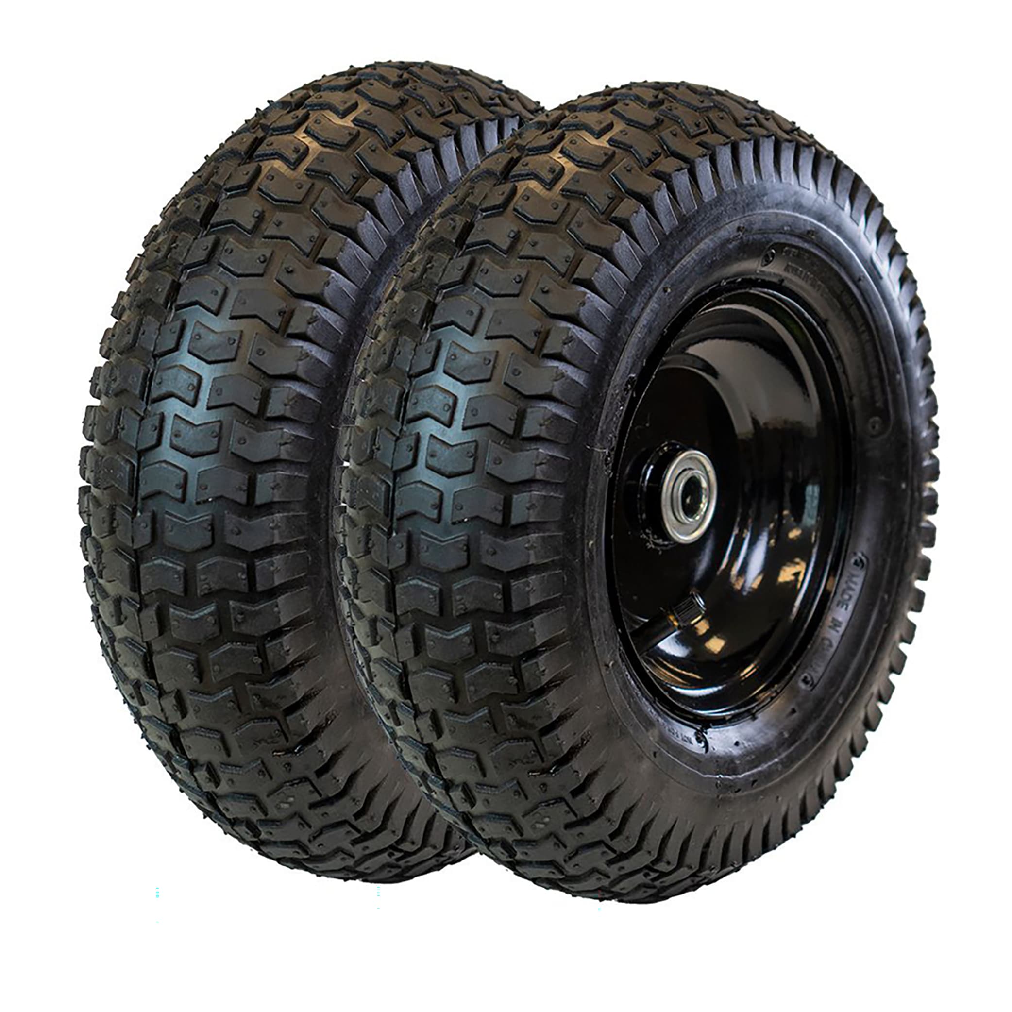 RealWork 4L5017R-13W 13-in x 4-in-6 Ply Yard Cart Flat-free Wheel