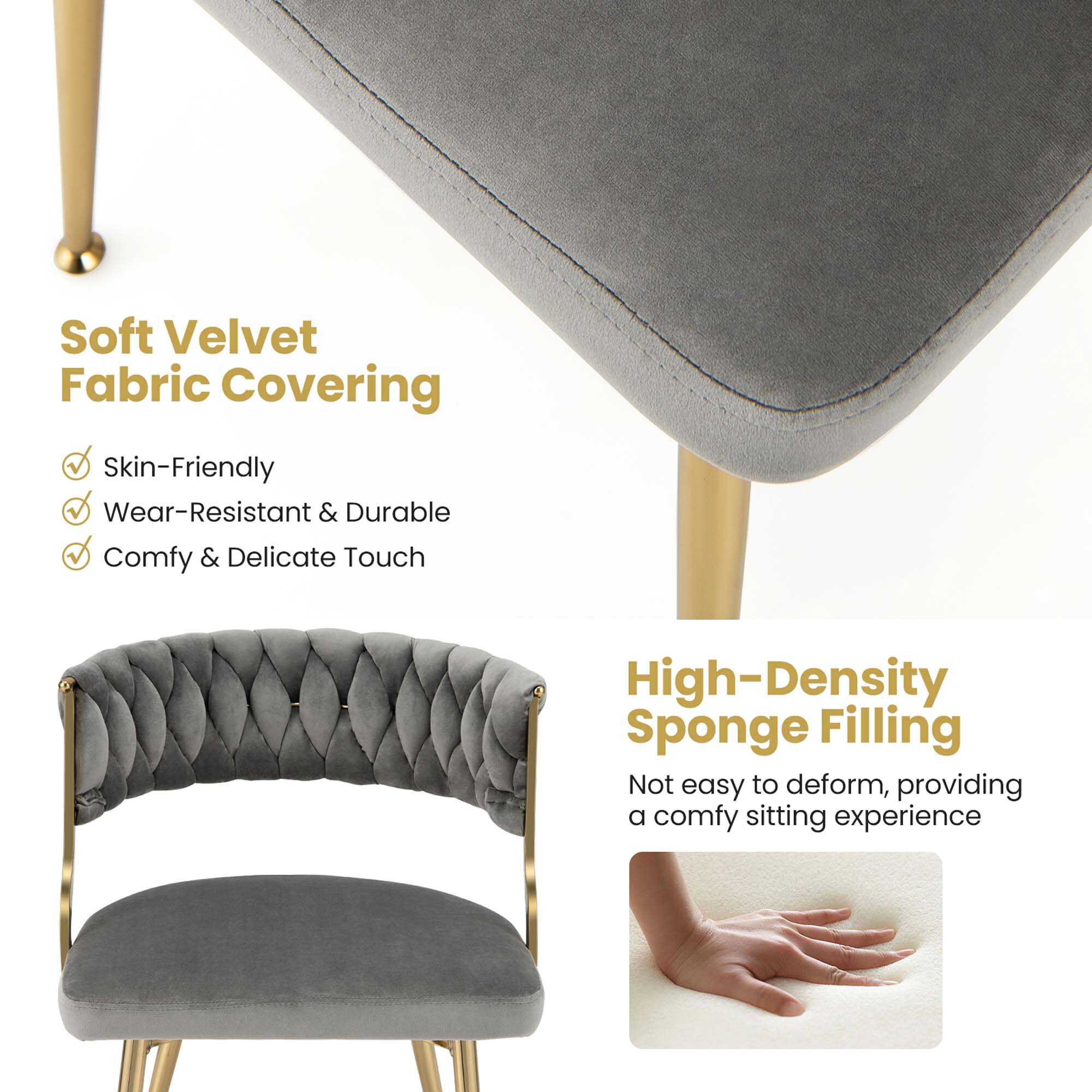 Goplus LWS00426 Dining-Chairs - View #5