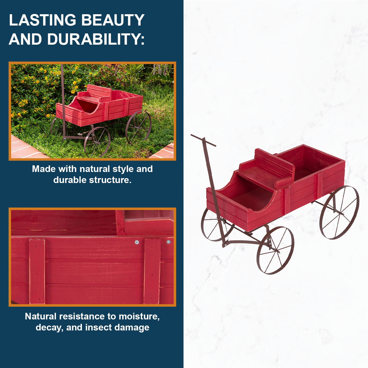 Shine Company 4941R Planter-Window-Box - View #4
