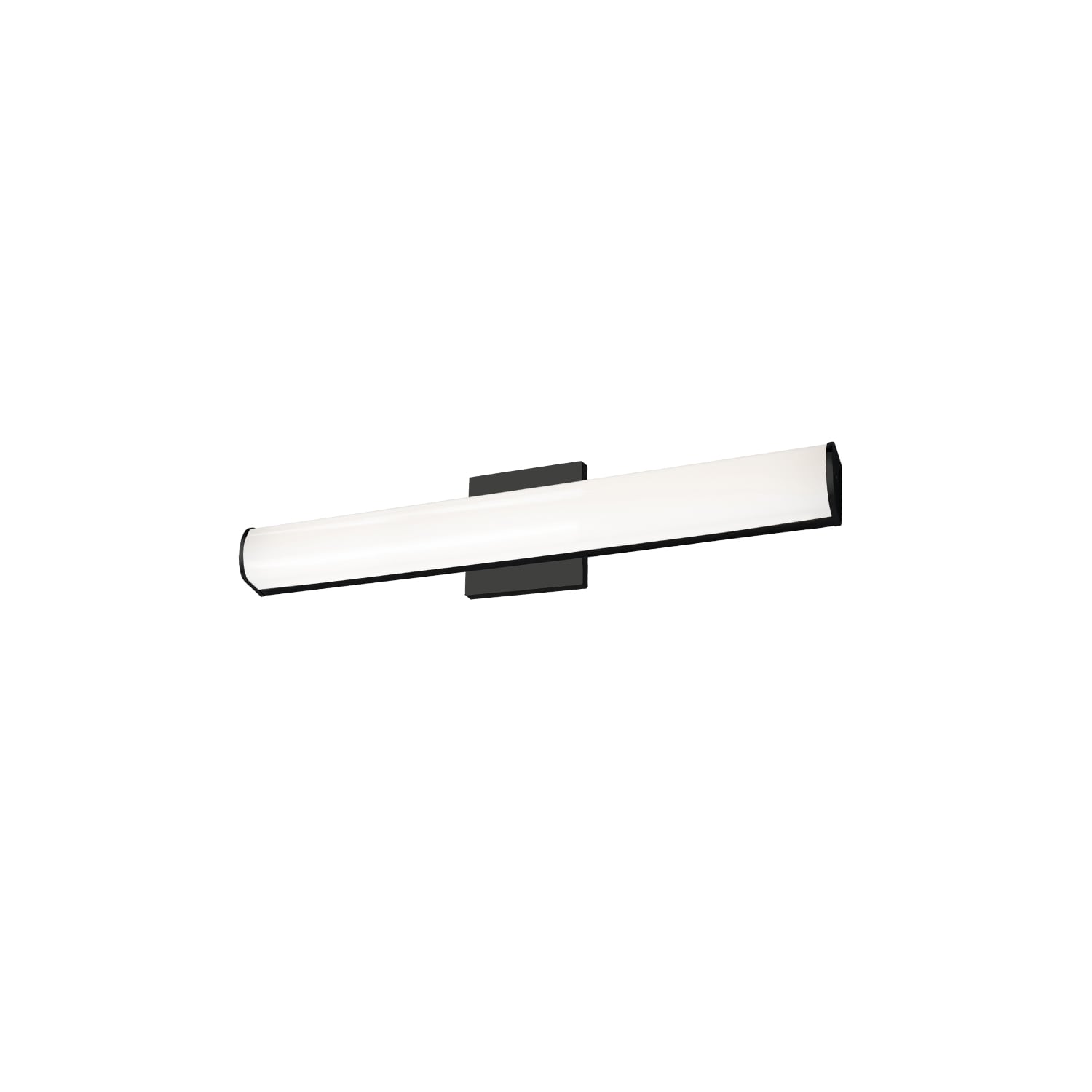 Kuzco Lighting VL61220-BK Longitude 20-in 1 -Light Black Integrated LED Modern/contemporary Vanity light