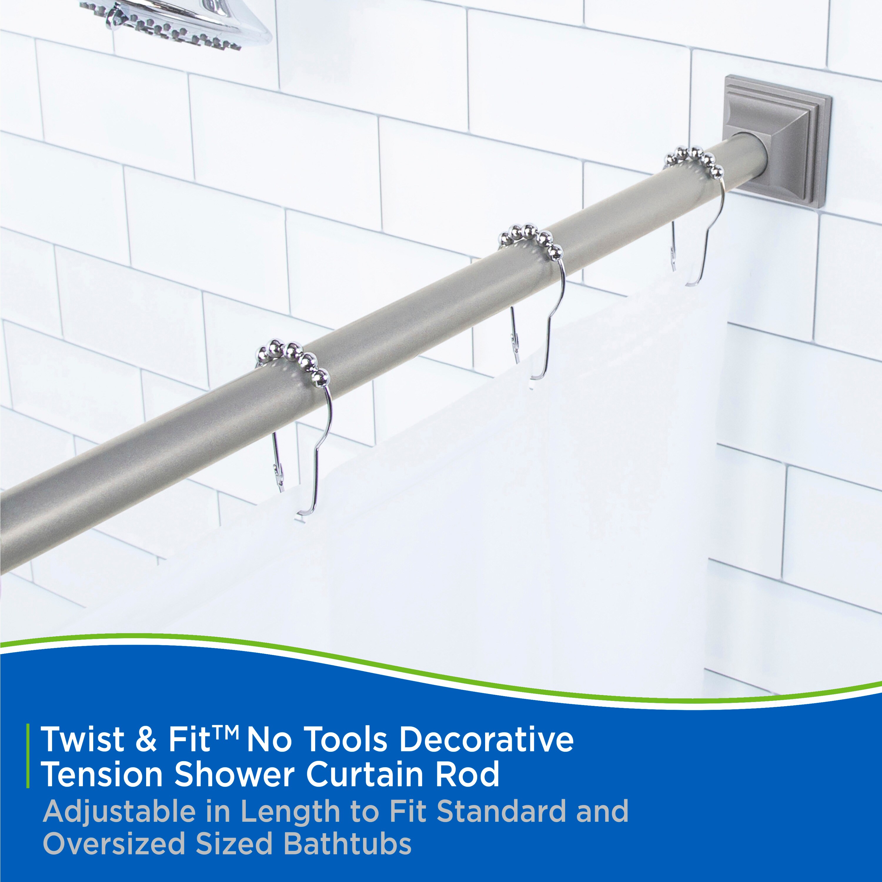 Kenney KN913C/20HUS Shower-Rods - View #3