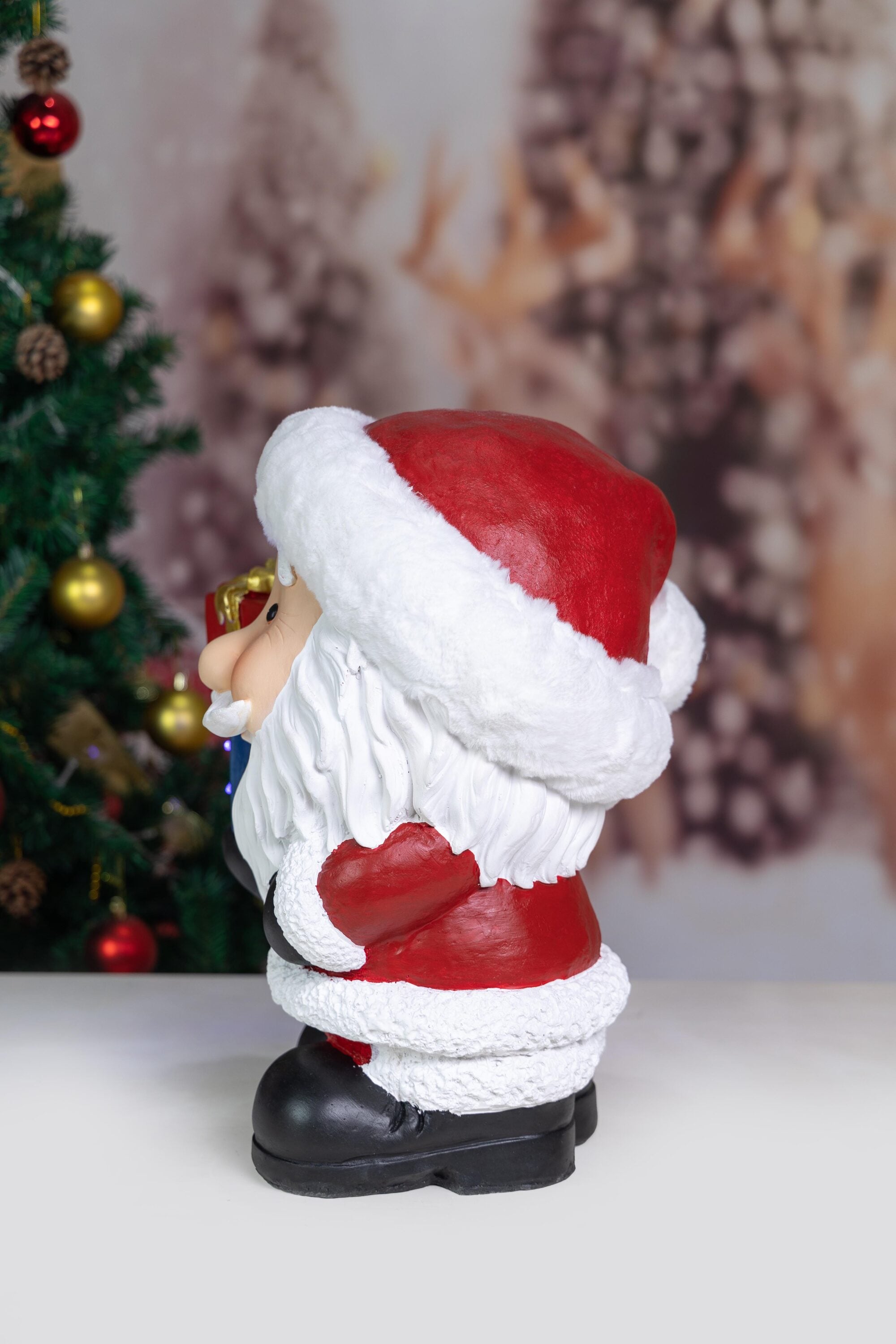 Lazy Sleeping Santa Claus Shelf/Mantle/Door Hanging Figure 3D