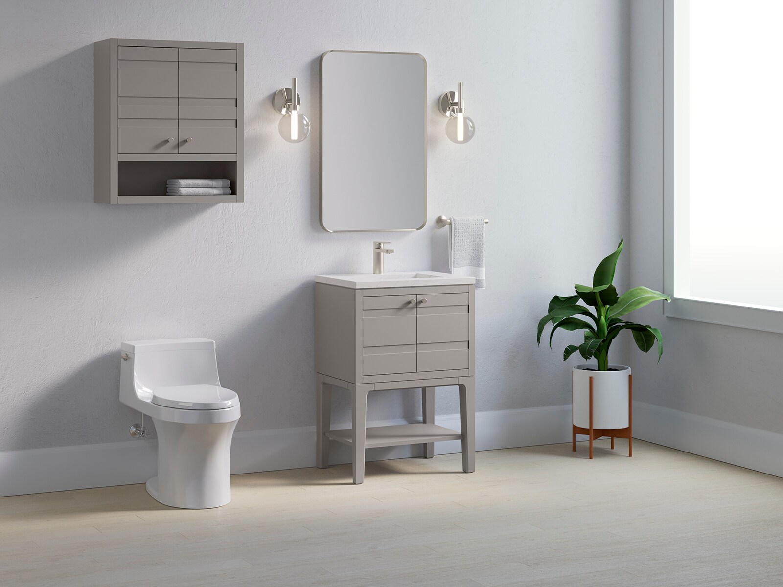 KOHLER 33523-ASB-1WT Bath-Vanity-Combo - View #3