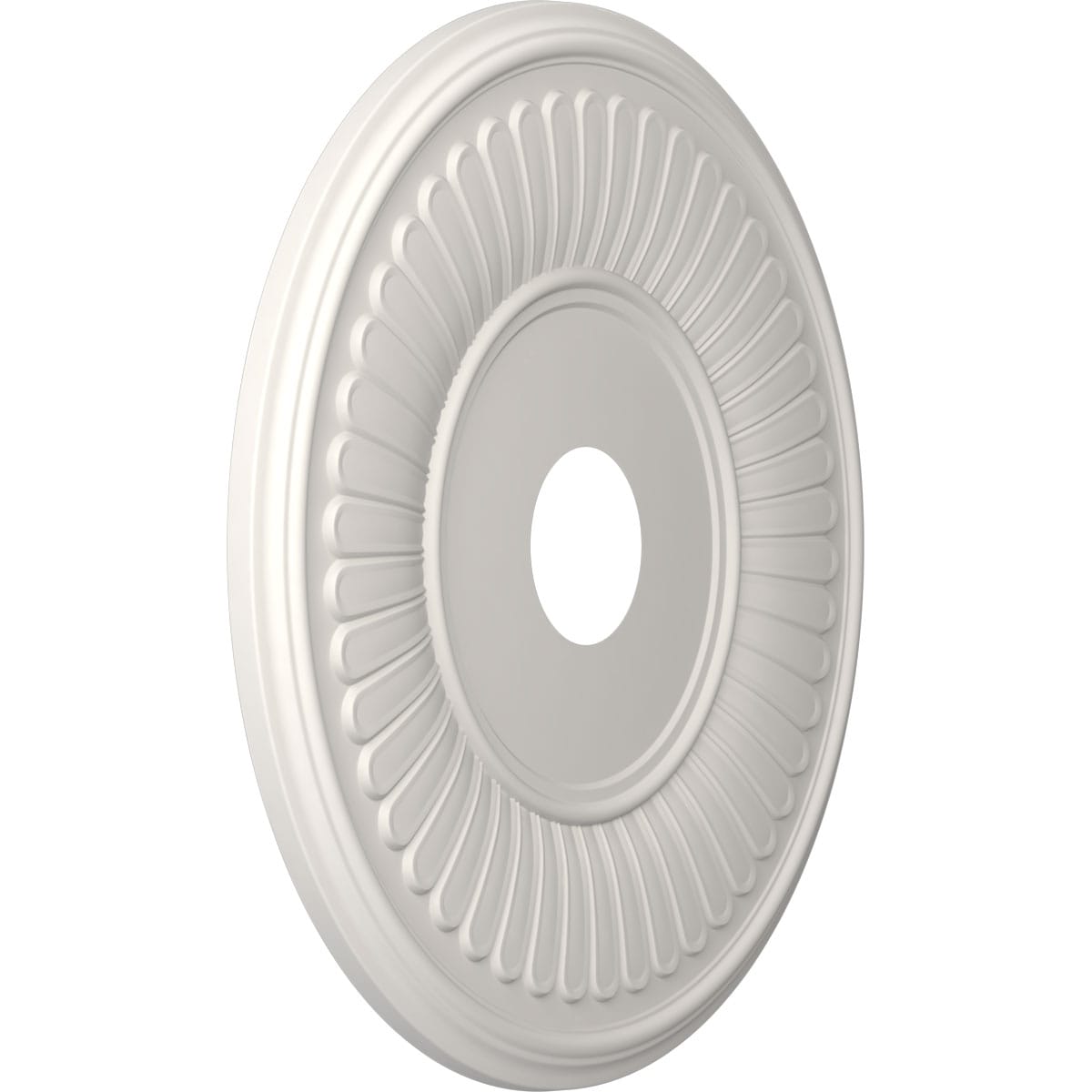 Ekena Millwork CMP19BEGBW Ceiling-Medallions - View #2