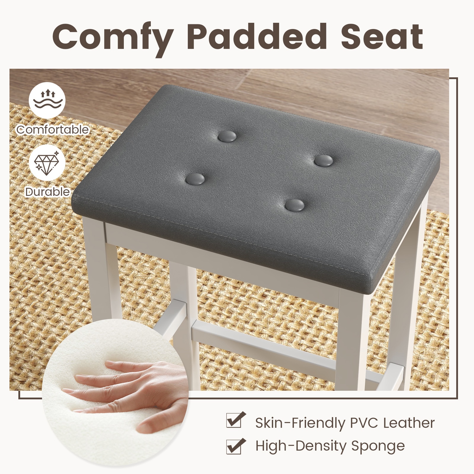  ID11374WH stools - View #2