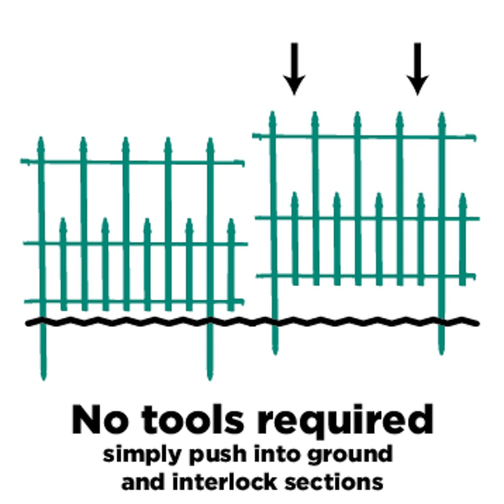 Garden Accents 83601L Garden-Utility-Fencing - View #7
