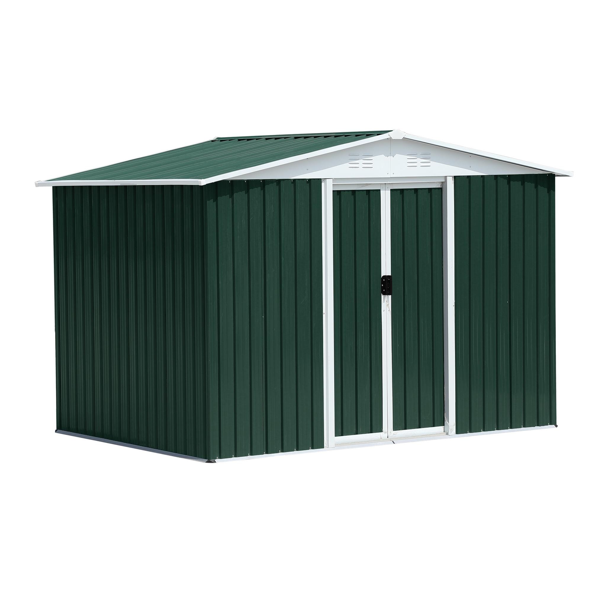 Bayfeve BF-279402-SD 8-Feet x 6-Feet Galvanized steel Storage Shed