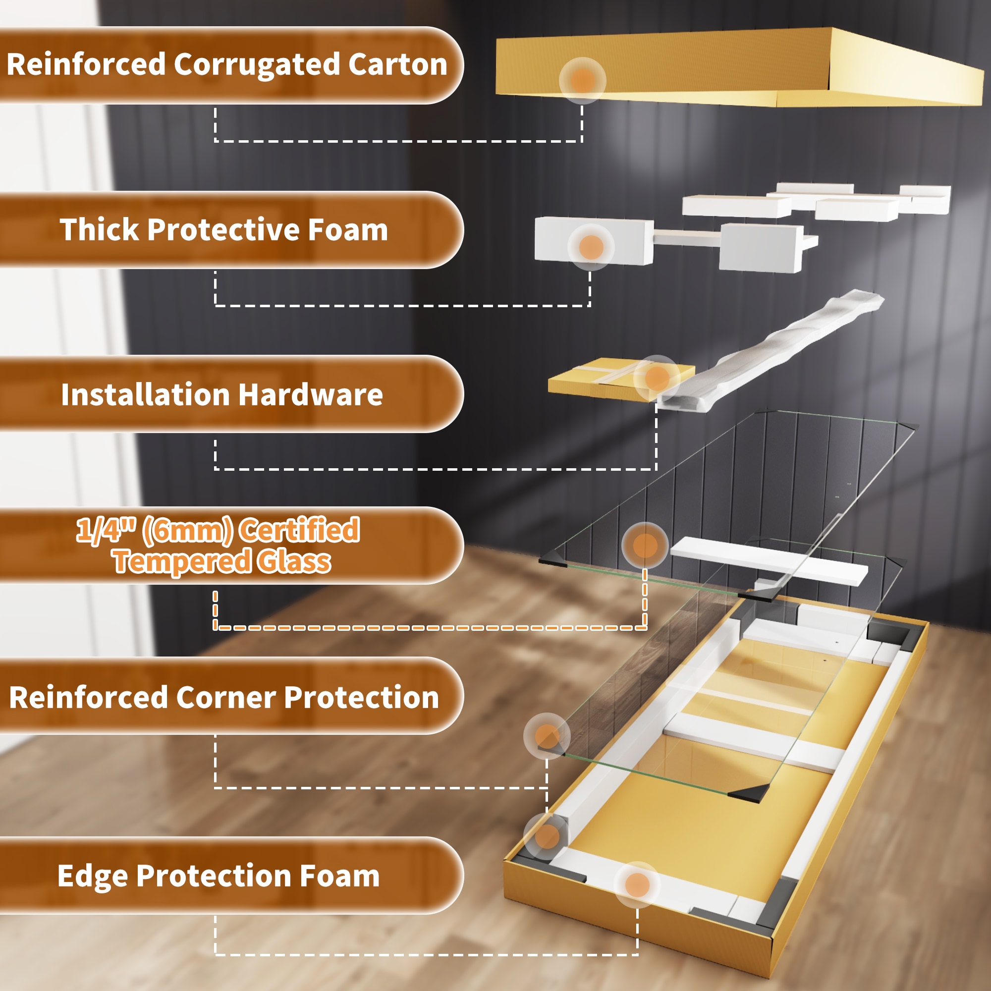 Forclover ESP9-4272MB Shower-Doors - View #10