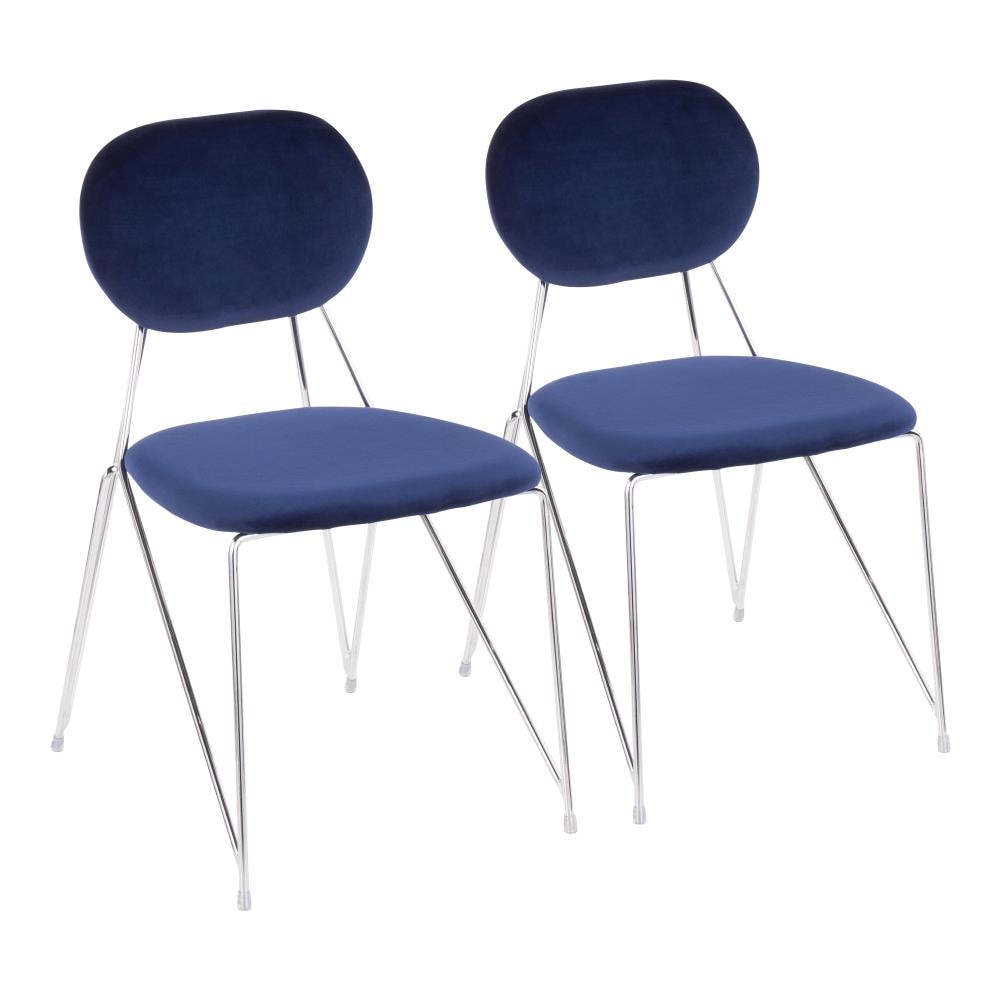 Accent Chrome Chairs at