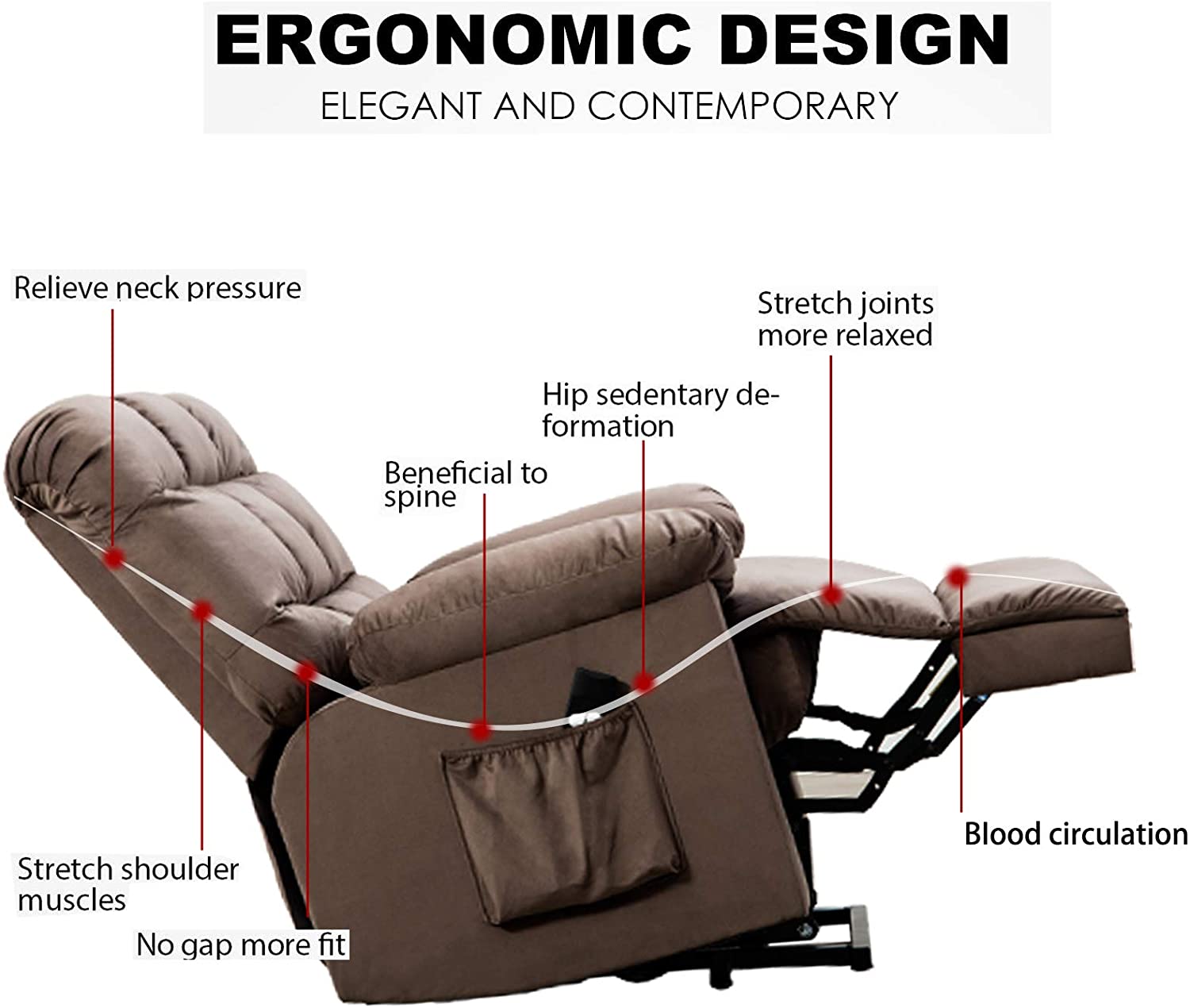 CASAINC L9693D51-D129 recliners - View #5