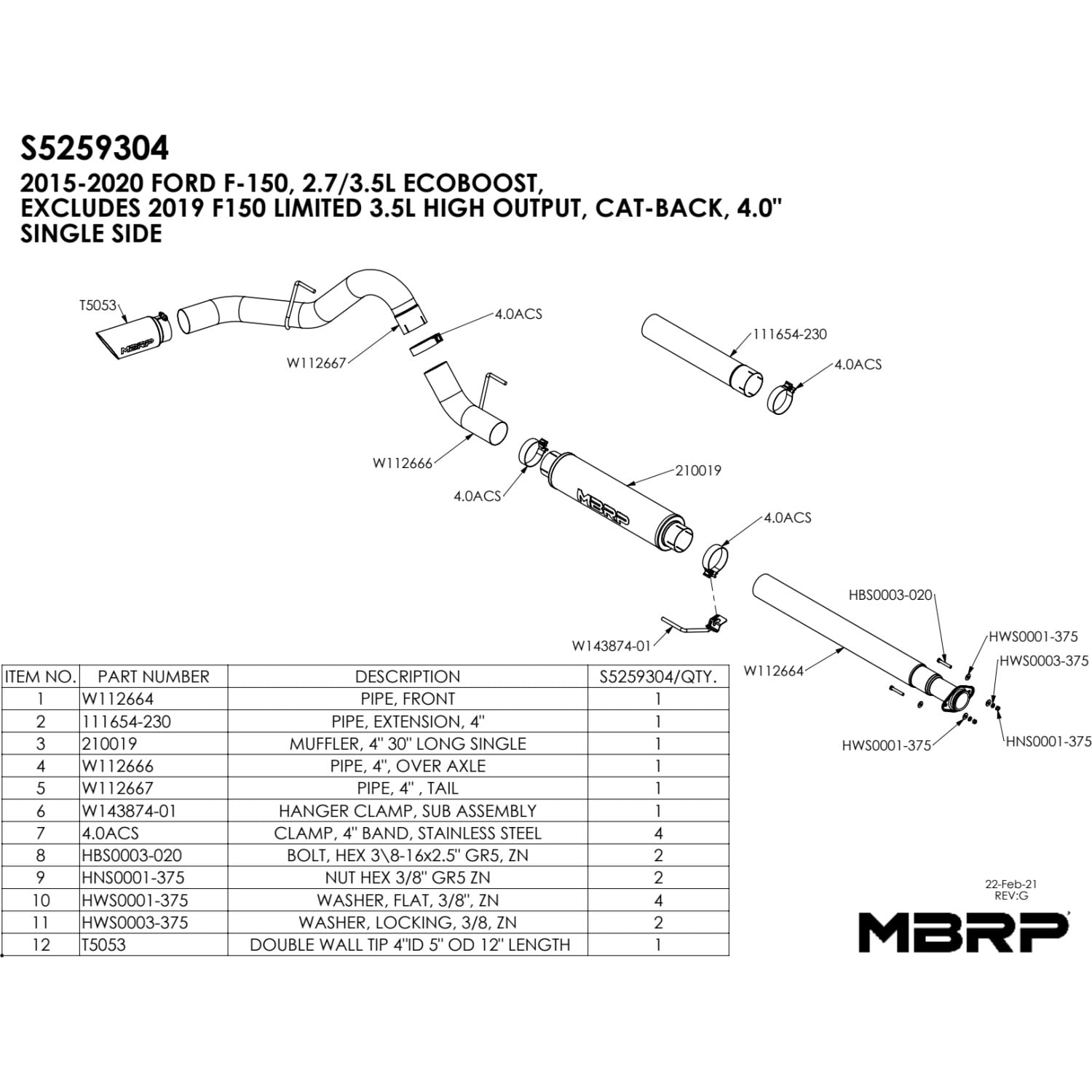 MBRP S5259304 Exterior-Car-Acc - View #3