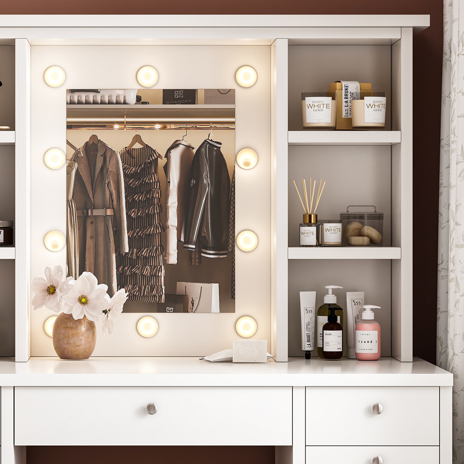 Siavonce XH49855 Bedroom-Vanities - View #6