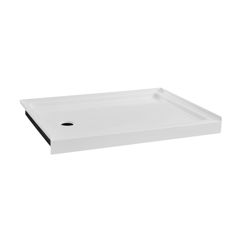 Swiss Madison Carre 48 x 36 Acrylic White Single-Threshold Left Drain Shower Base #SM-5-SB540