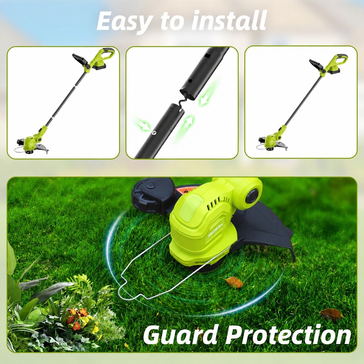 Afoxsos LAF0719F384 Cordless-String-Trimmers - View #5