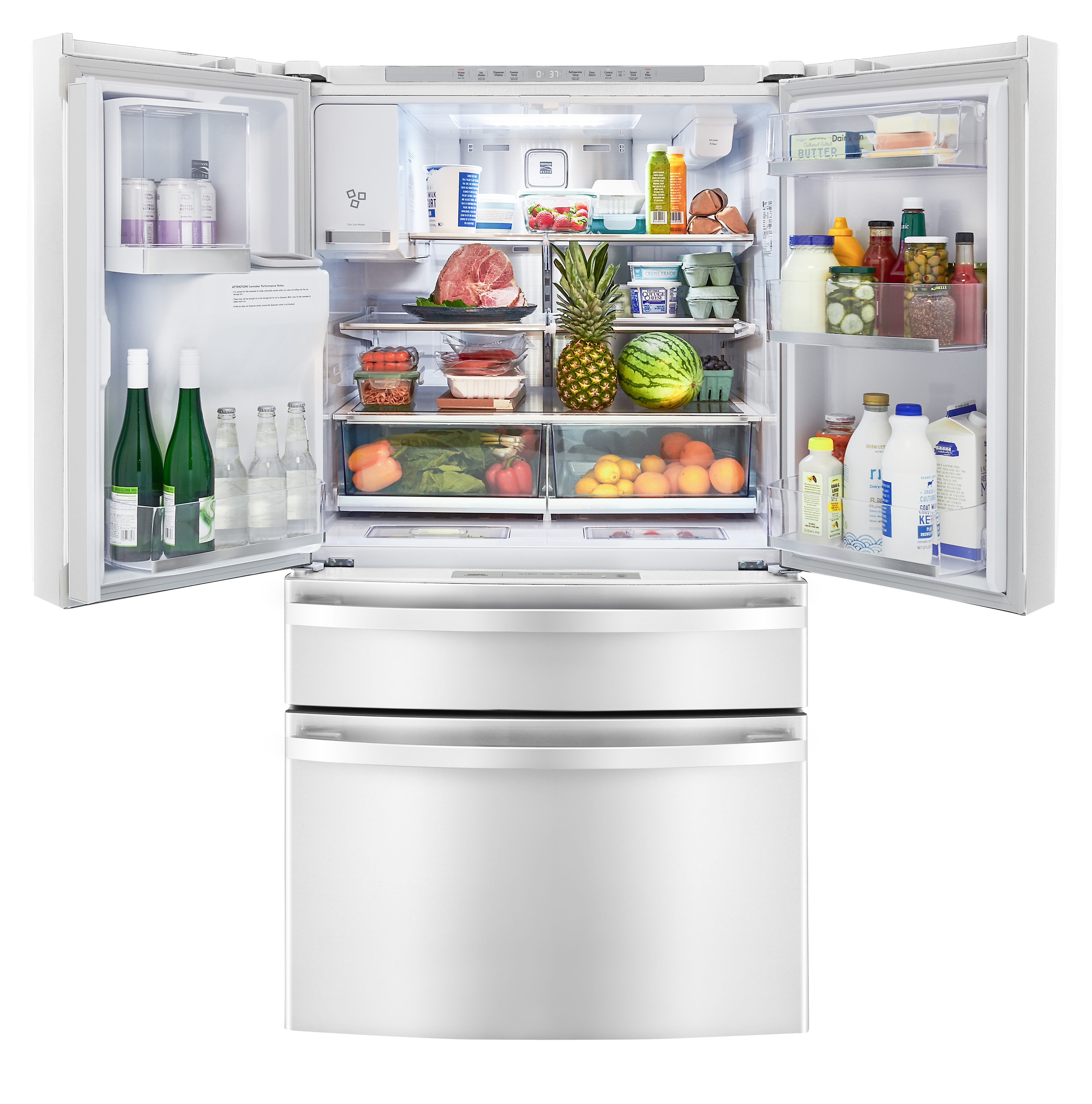 Kenmore Elite 36 French Door Refrigerator,Full Size,White 888632 – APPLIANCE  BAY AREA